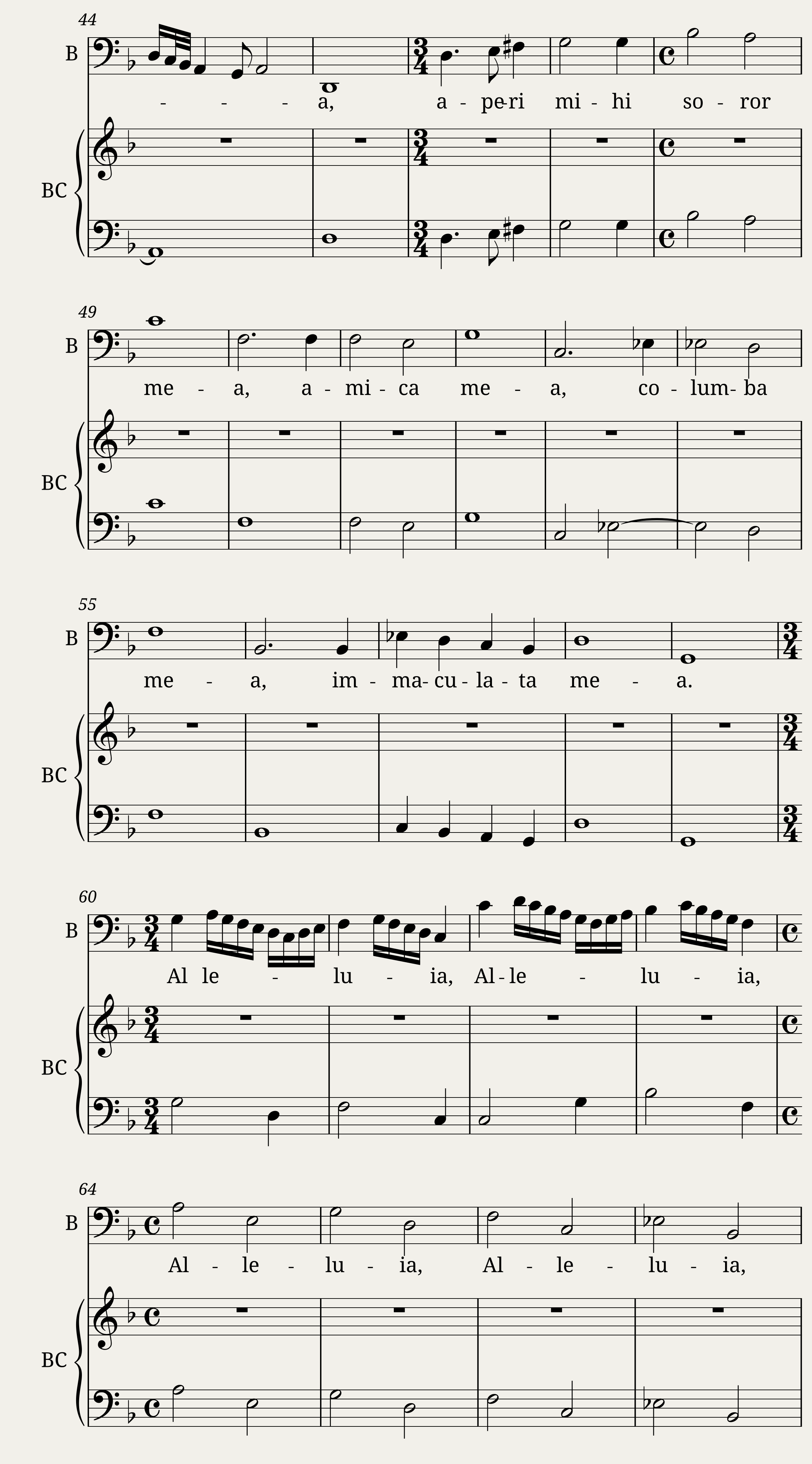 Resurrexi - Giovanni Girolamo Kapsperger — 3/3