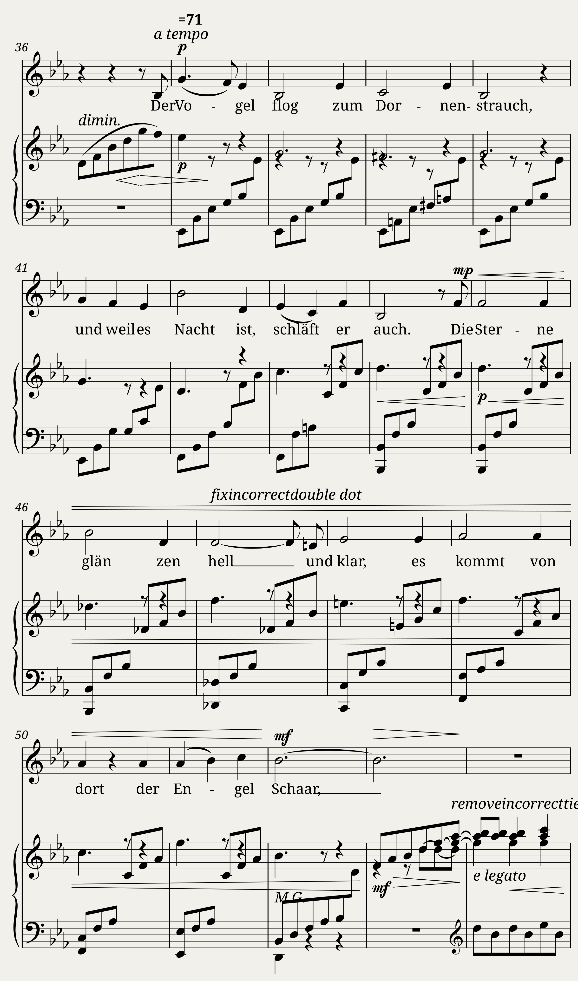 Lang Josephine - 6 Lieder Op.26 No.1 - Wiegenlied — 3/6