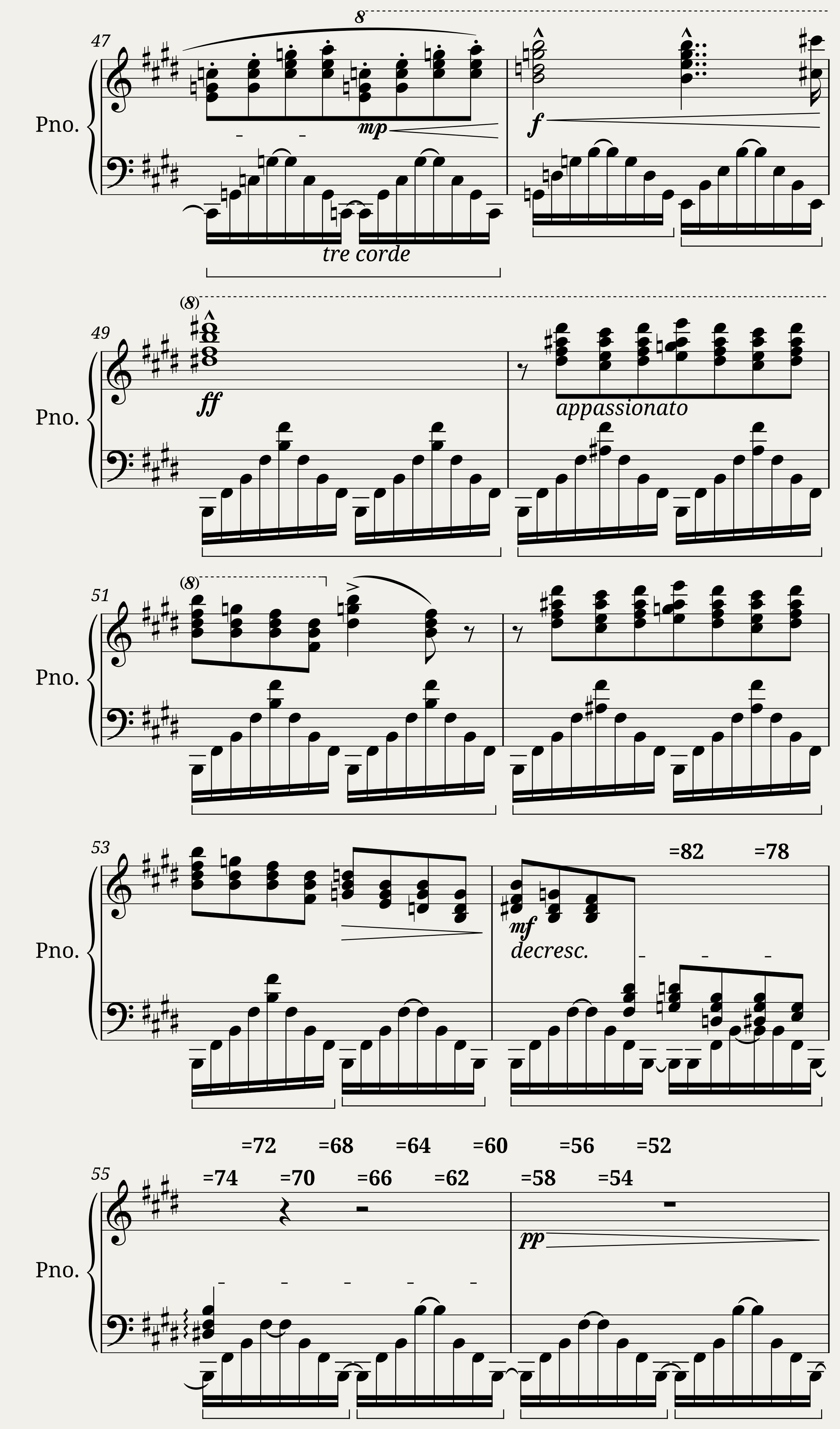 Franz Liszt: Transcendental Étude No.11 in D-flat major Harmonies du soir — 5/11