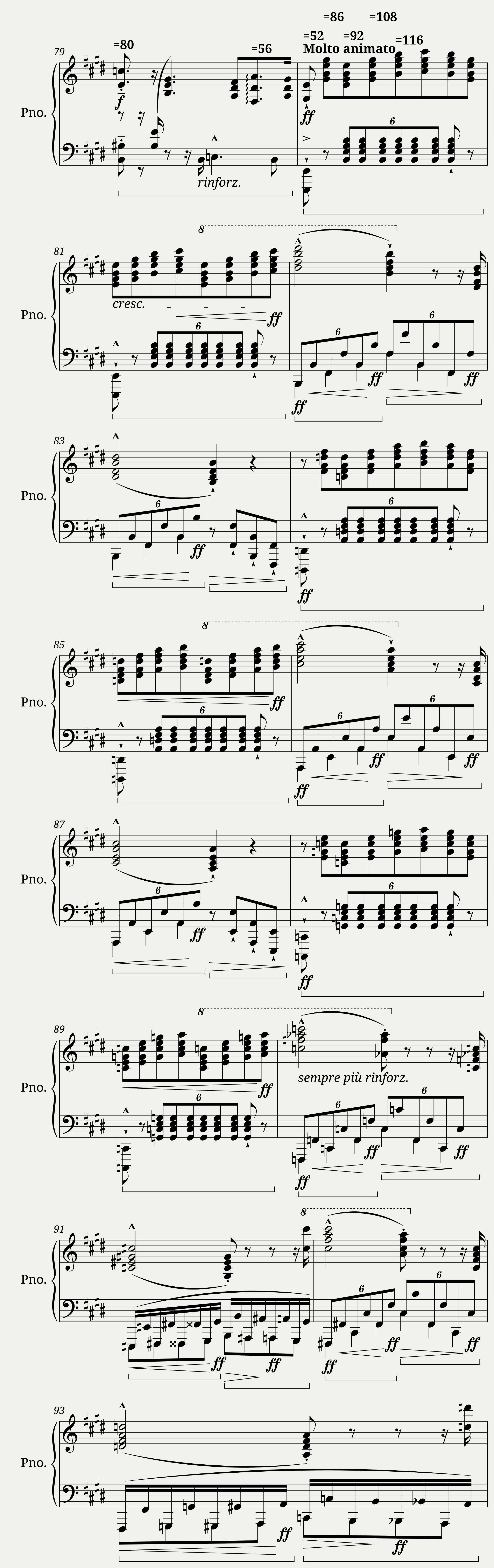 Franz Liszt: Transcendental Étude No.11 in D-flat major Harmonies du soir — 7/11