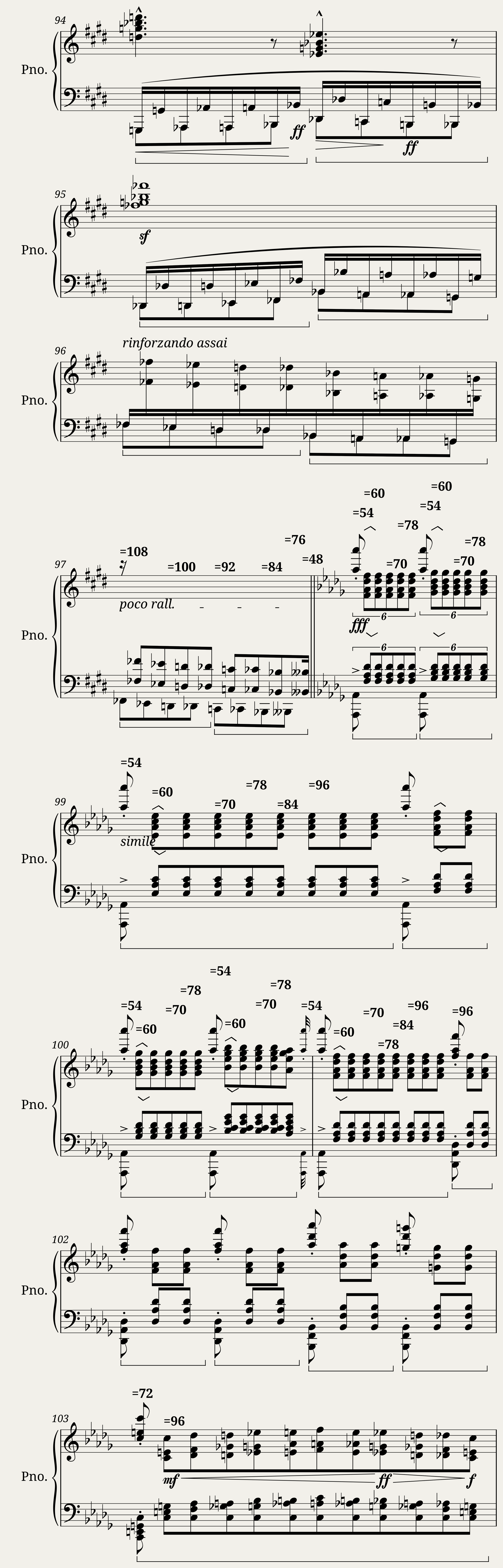 Franz Liszt: Transcendental Étude No.11 in D-flat major Harmonies du soir — 8/11