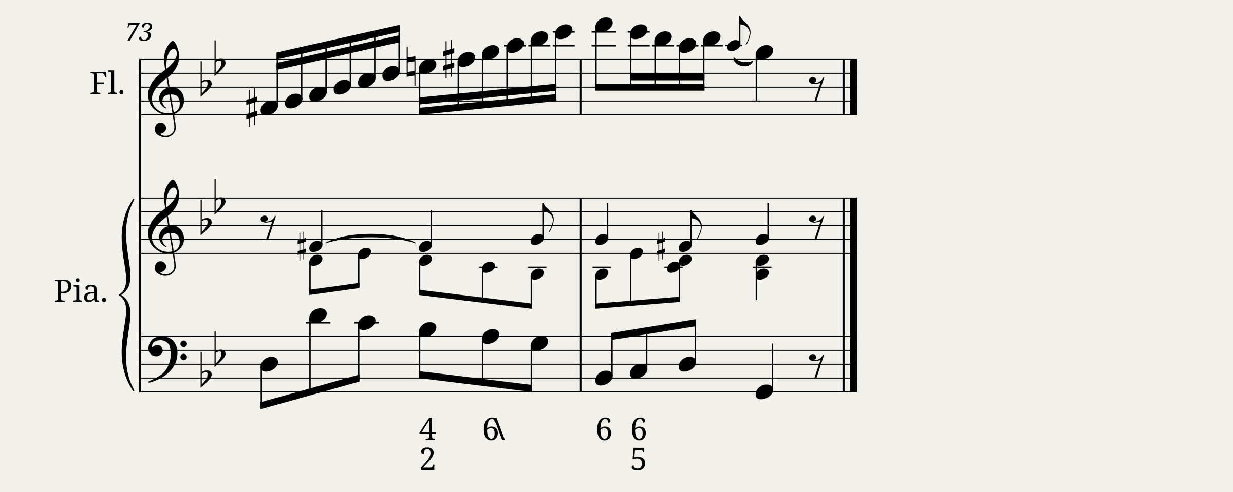 Betörte Welt ! BWV 94-4 — 5/5