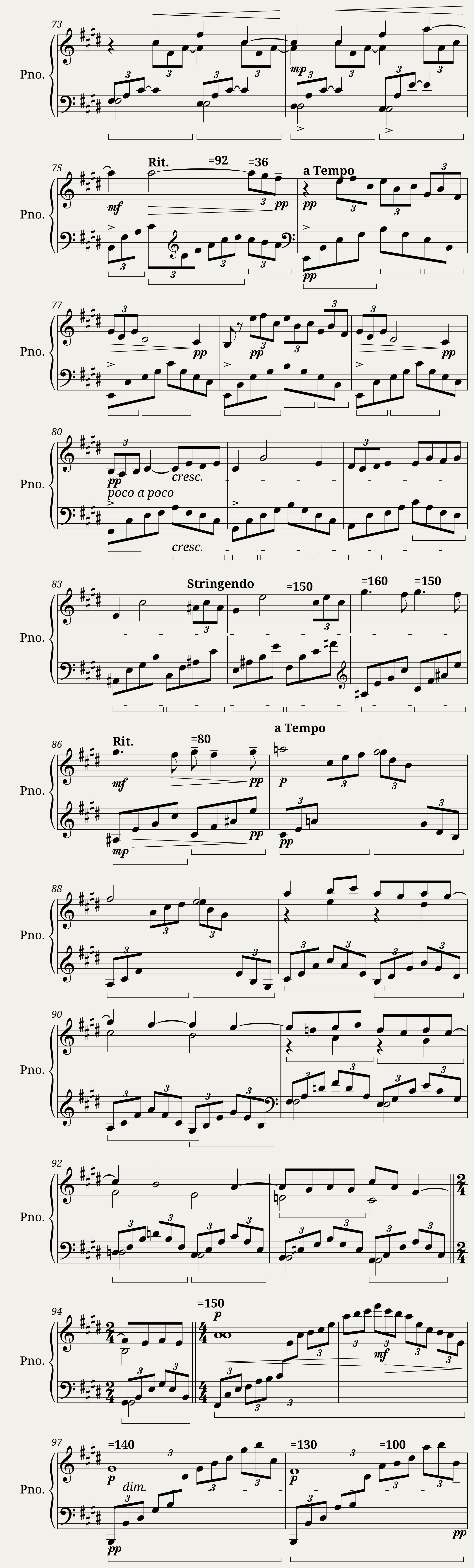 Debussy Première Arabesque L. 66 No. 1 — 5/6
