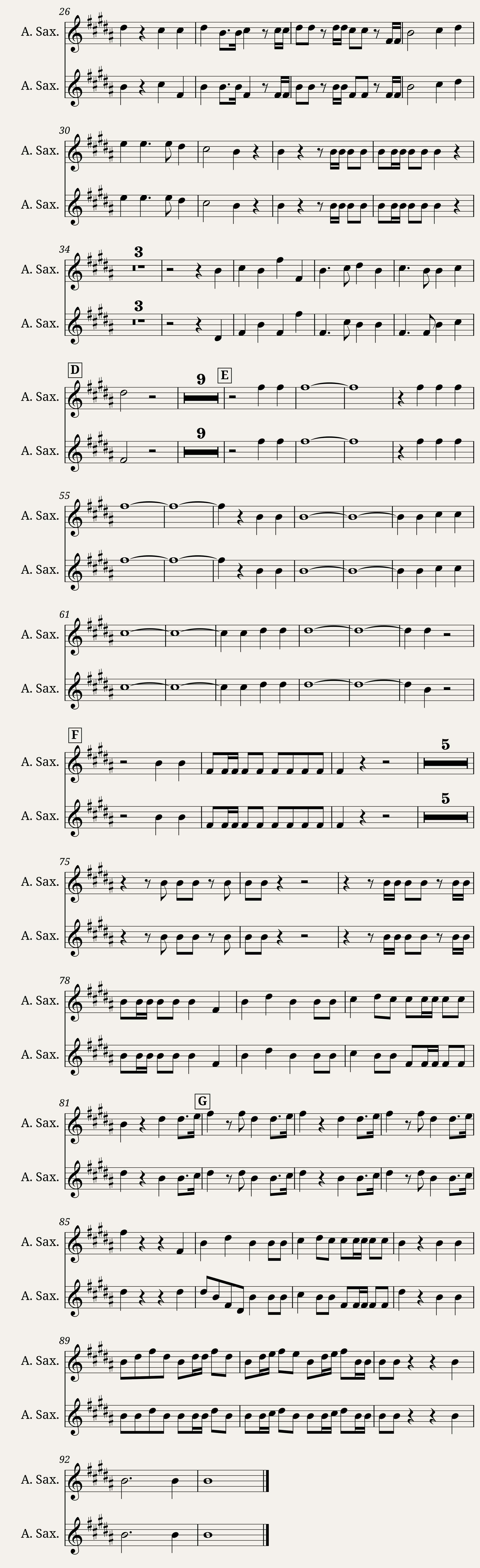Hallelujah Alto — 2/2