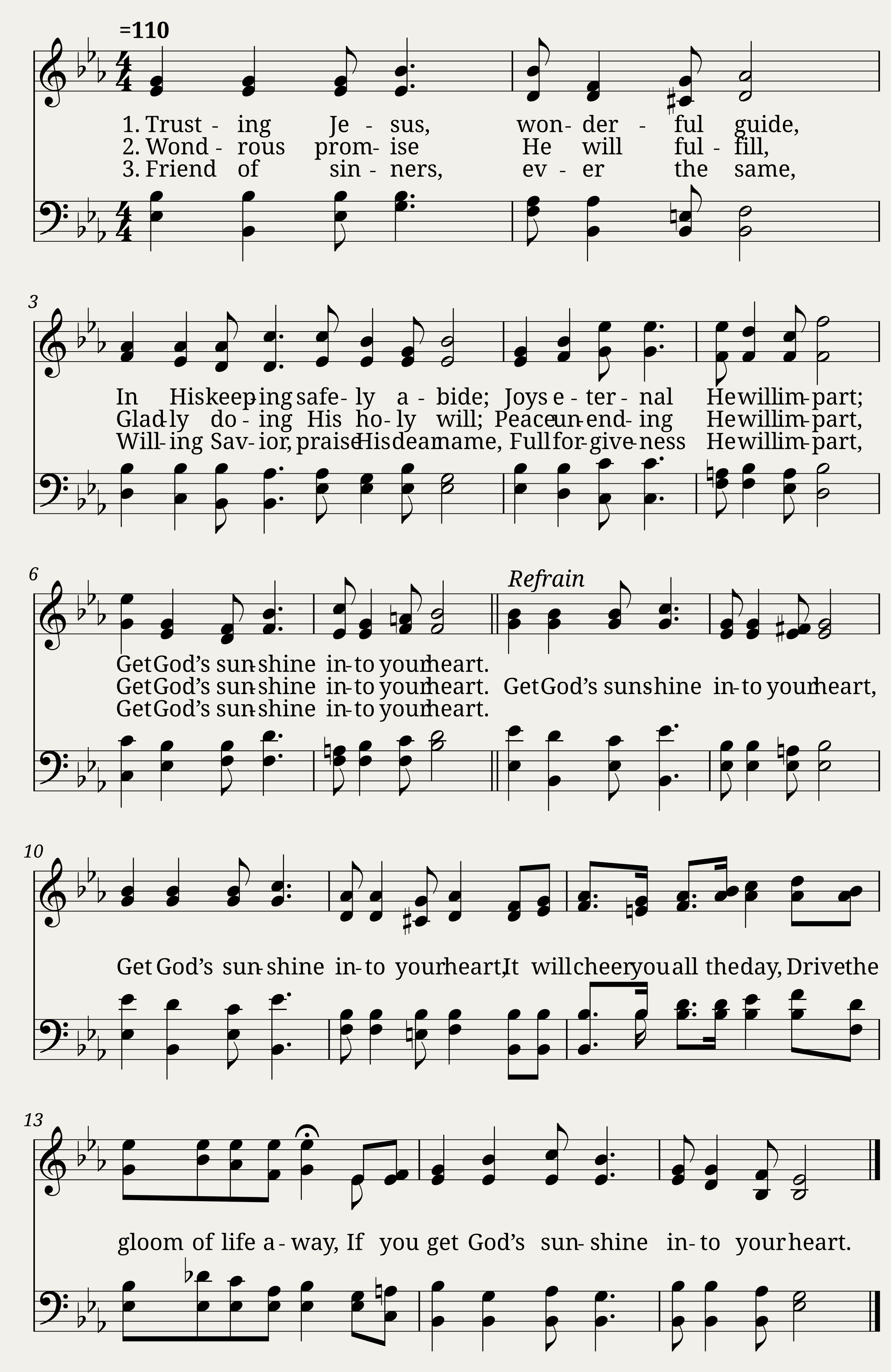 Trusting jesus wonderful guide - Robert Harkness