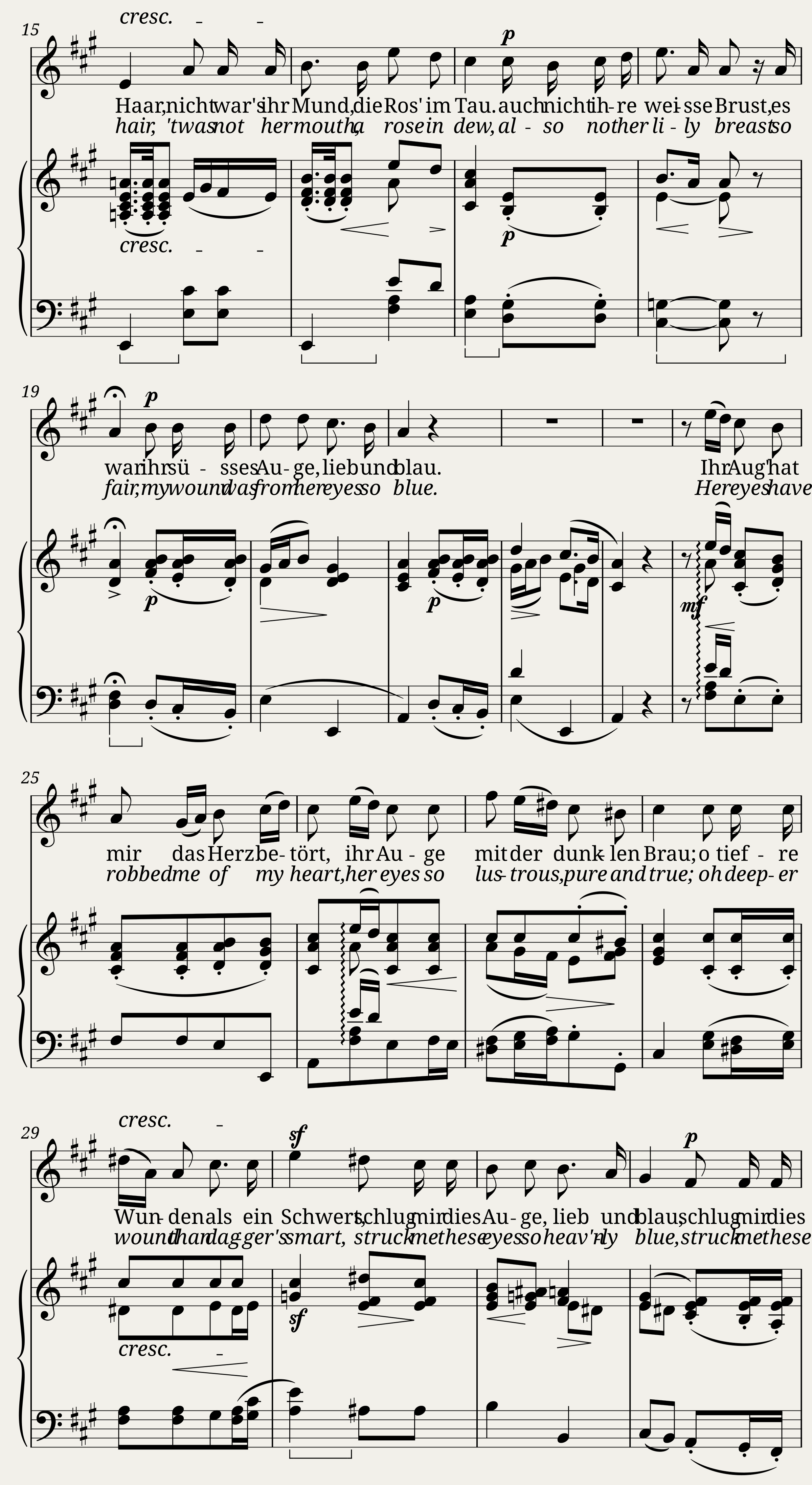 Franz Robert - 12 Gesänge Op.1 No.1 - Ihr Auge — 2/3