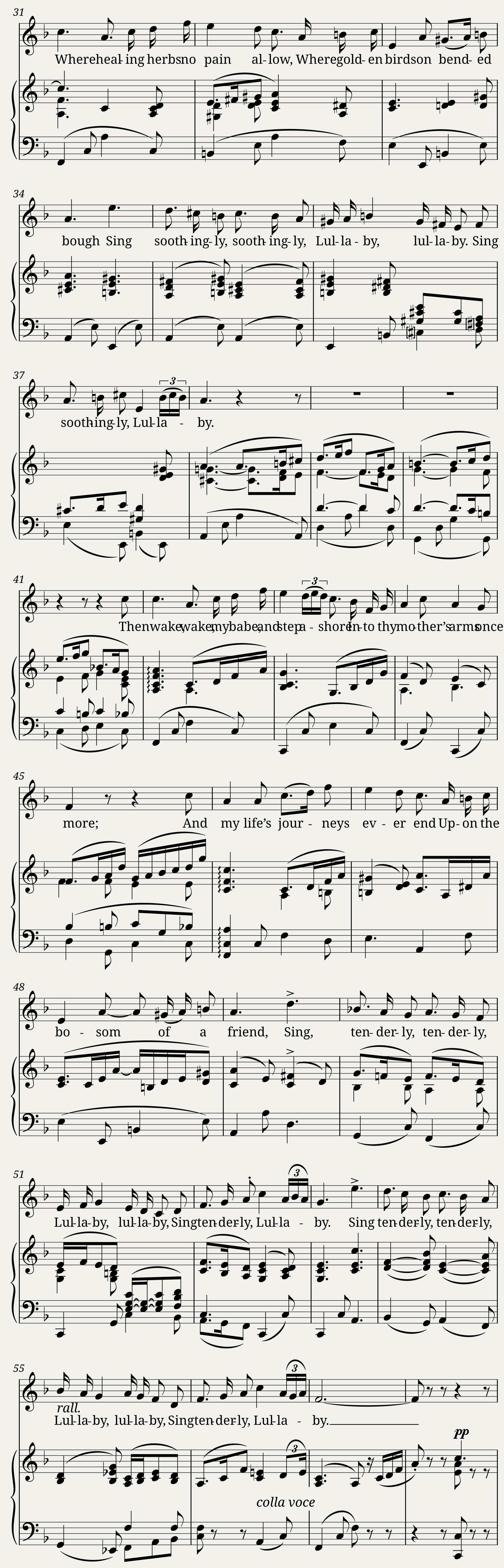 Cradle Song — 2/3