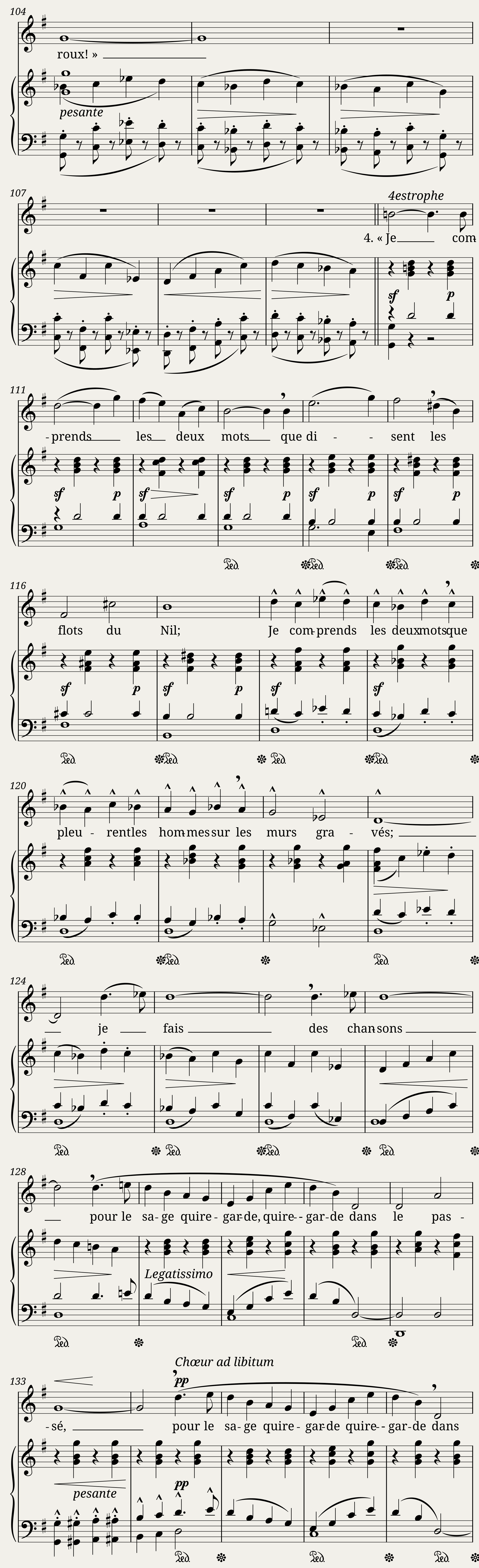 Chanson du chamelier — 4/5