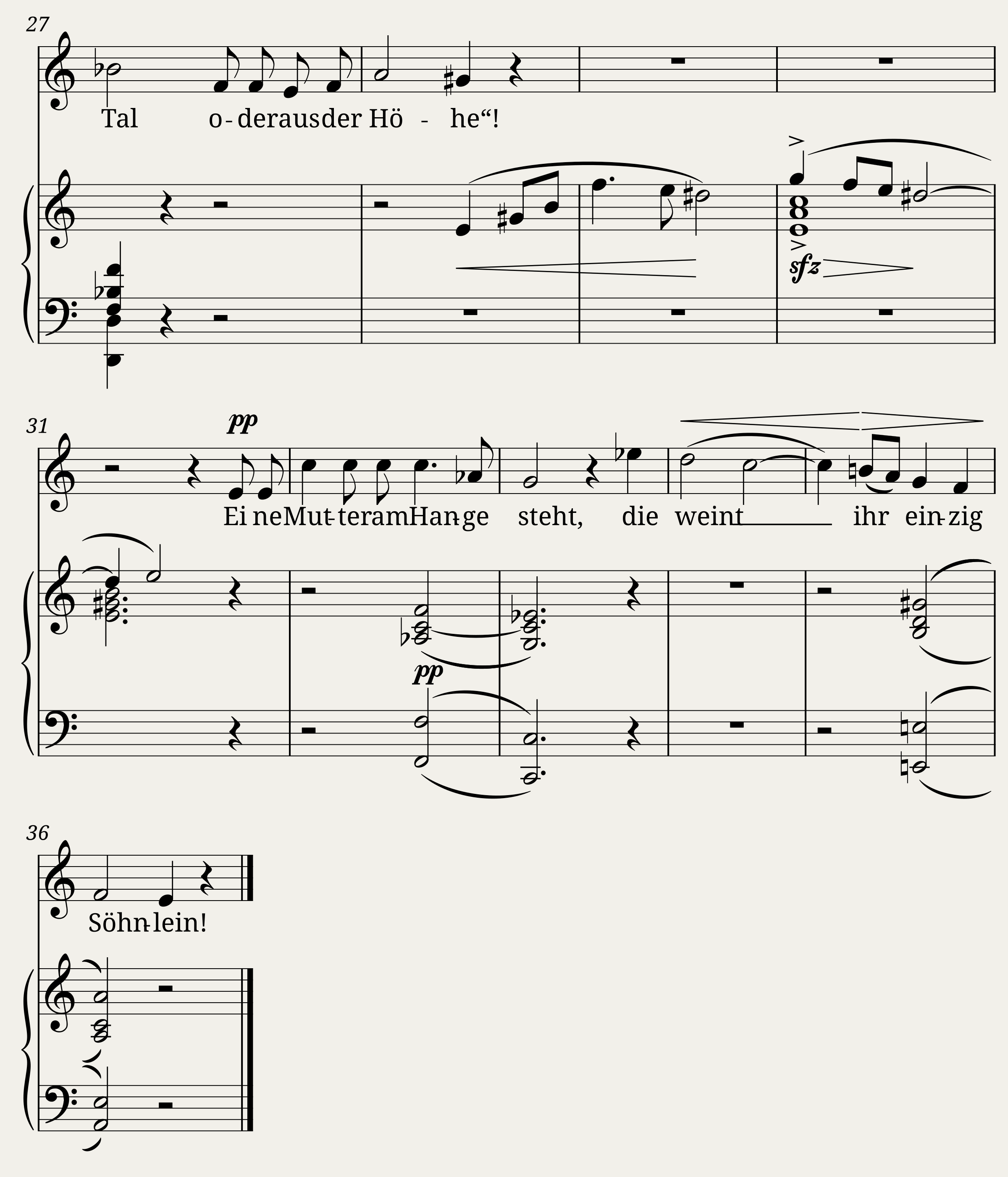 Zum Ossa sprach der Pelion (Unerhört) — 2/2