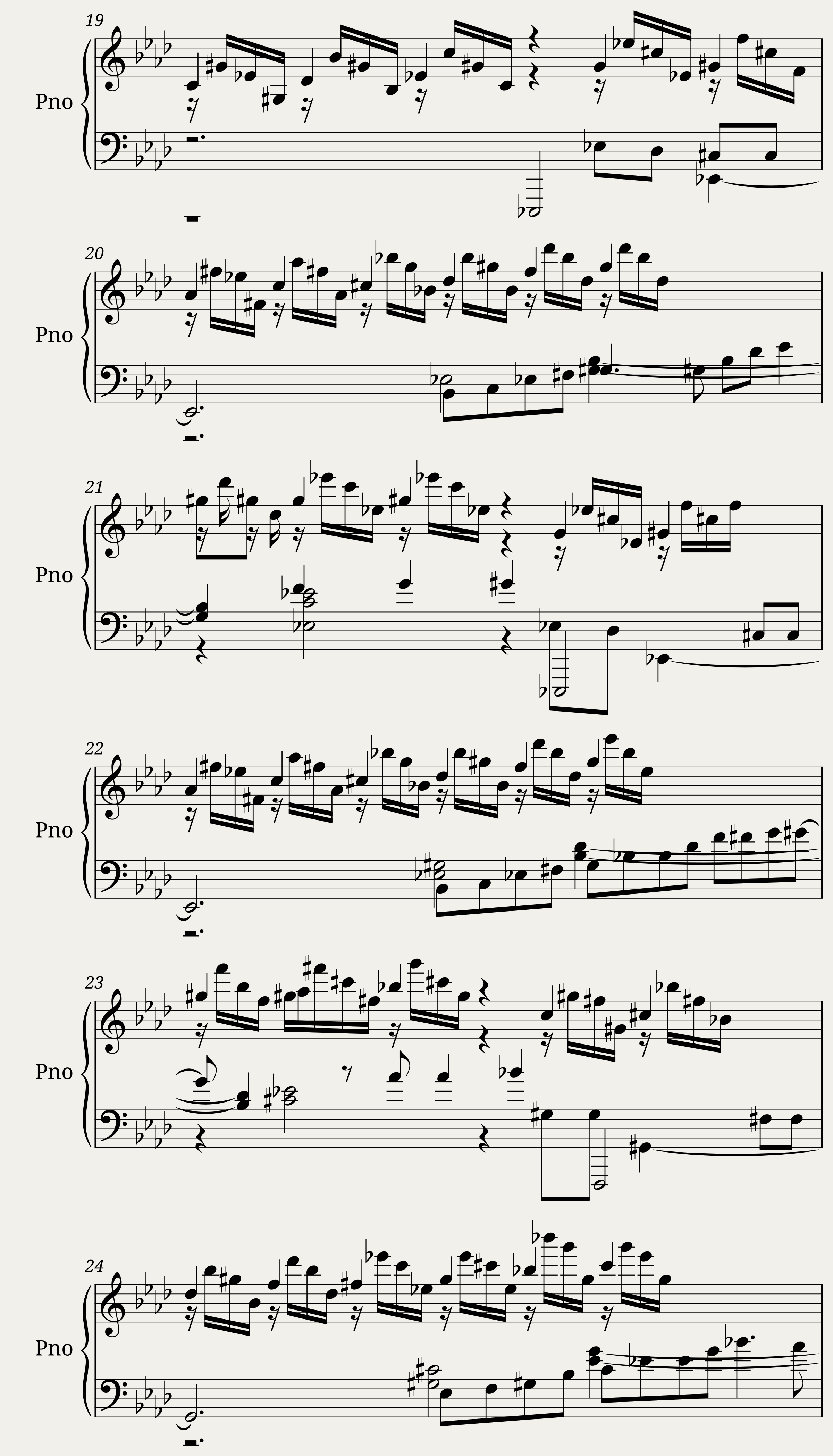 Thy voice is heard — 3/5