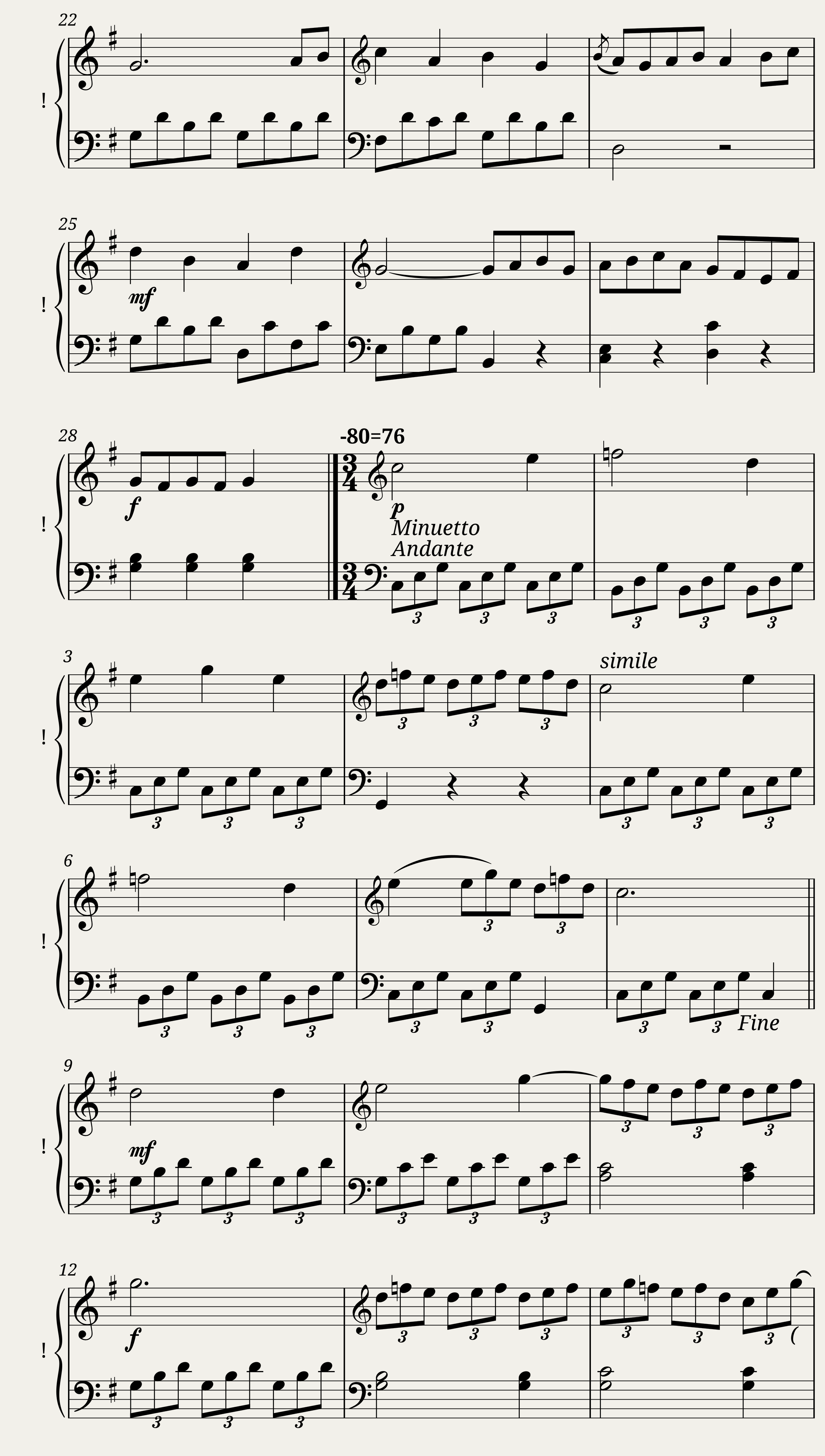 Atwood - Sonatine G-Dur — 2/3