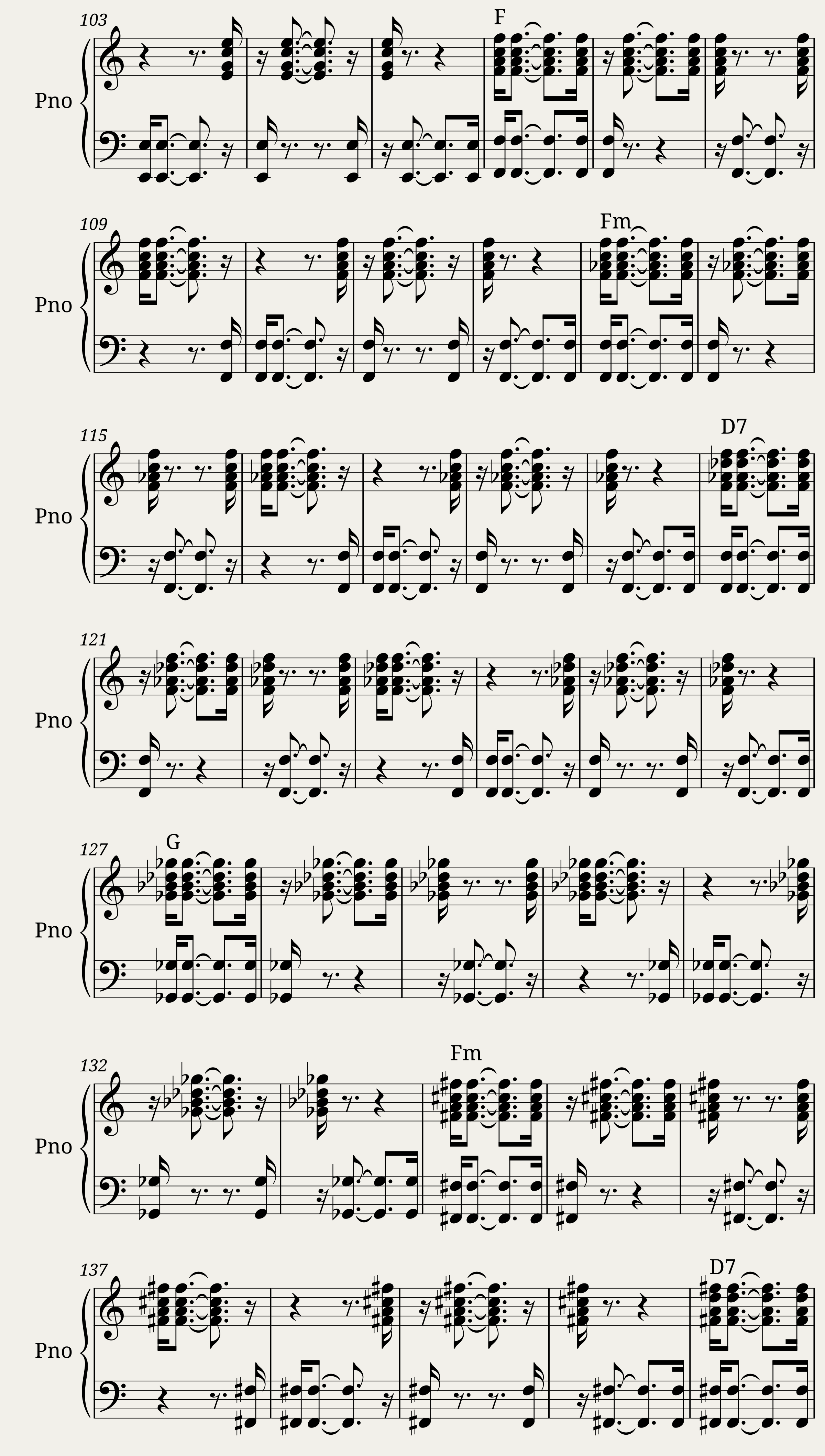 Semicolcheias 16 Tutorial Para Piano 2 — 4/7