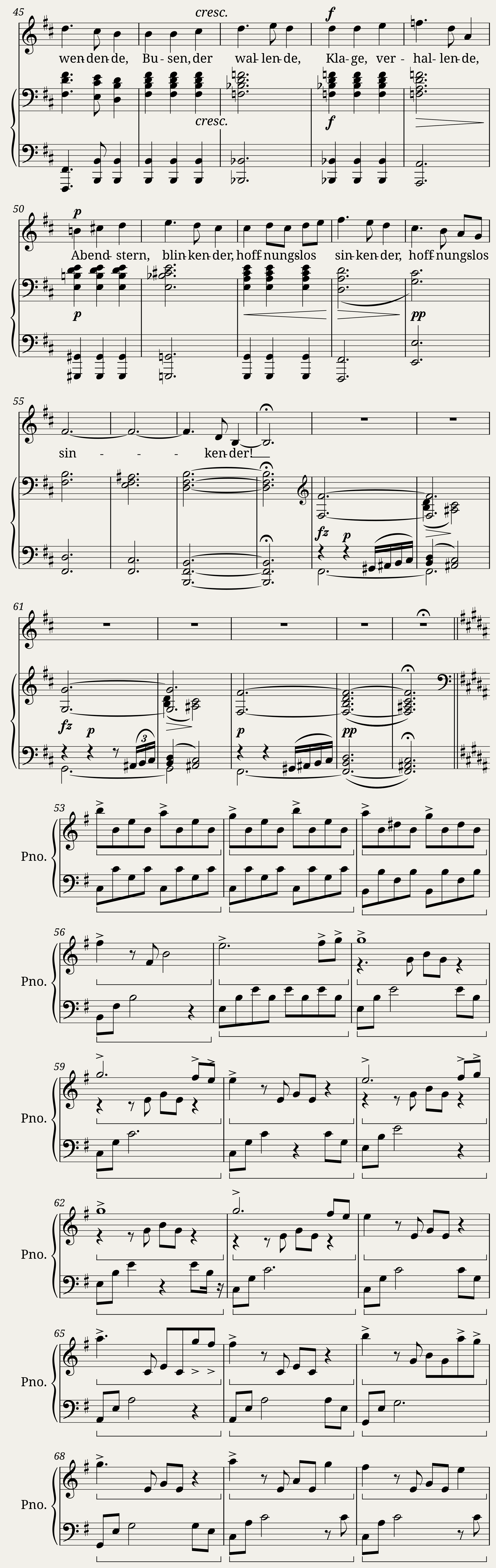 In der Ferne — 2/5