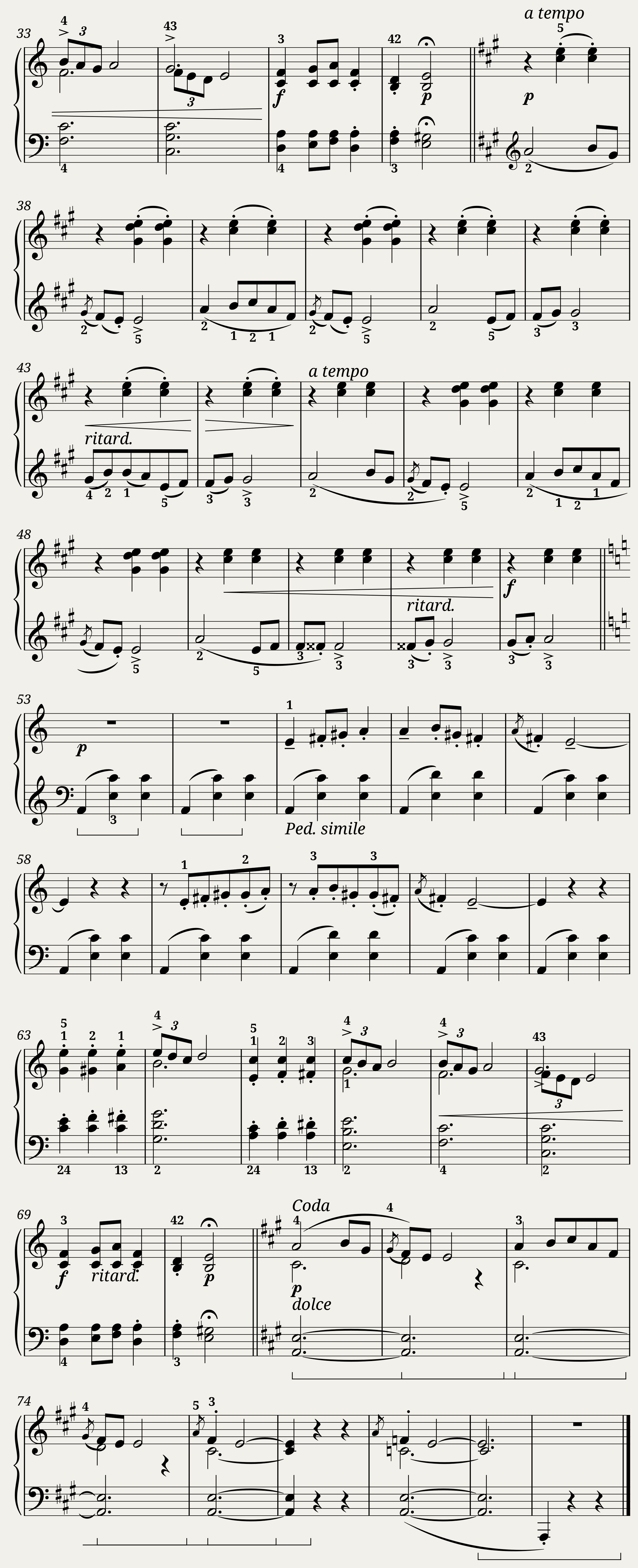 BWV 1006a - Gigue — 2/2