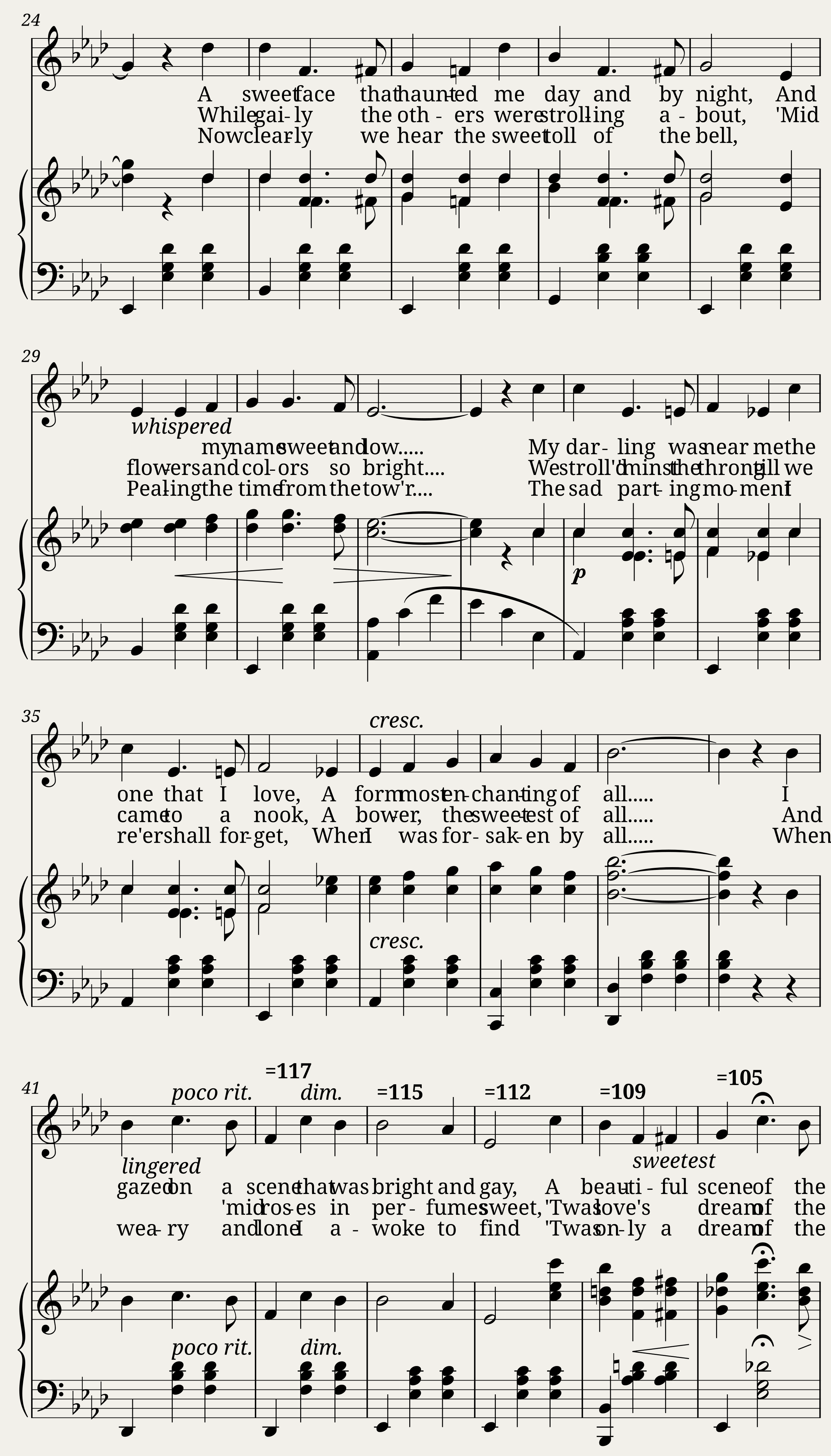 Traditioner af Swenska Folk-Dansar, 1st part, nr 31 — 2/2