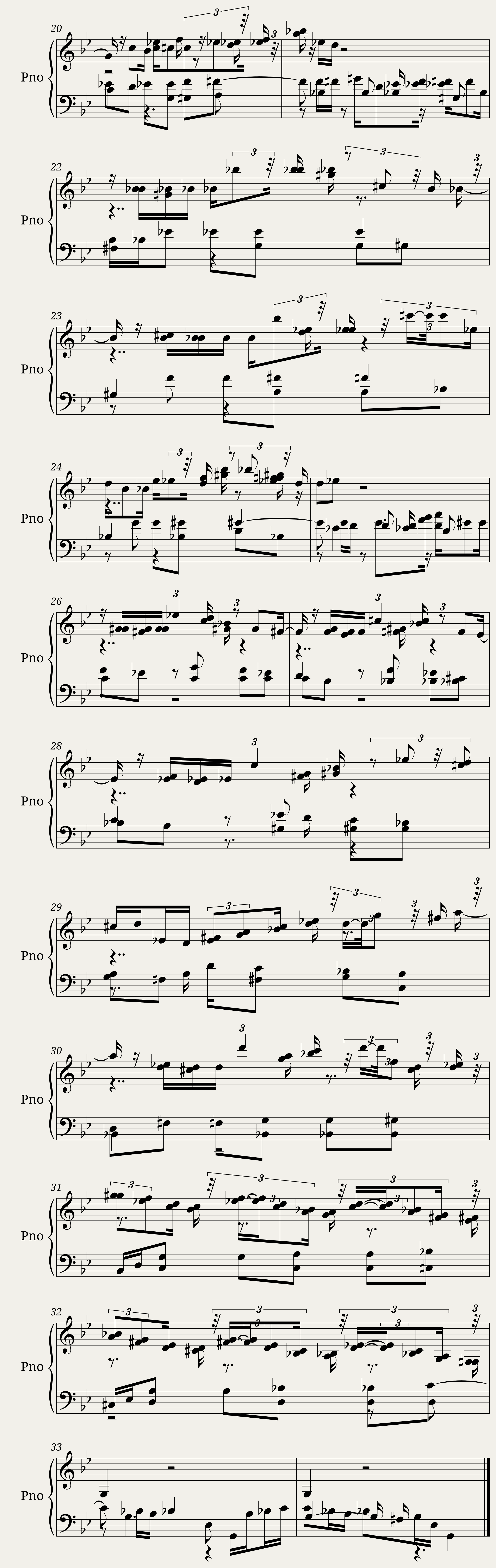 Goldberg Variations - 25 — 3/3