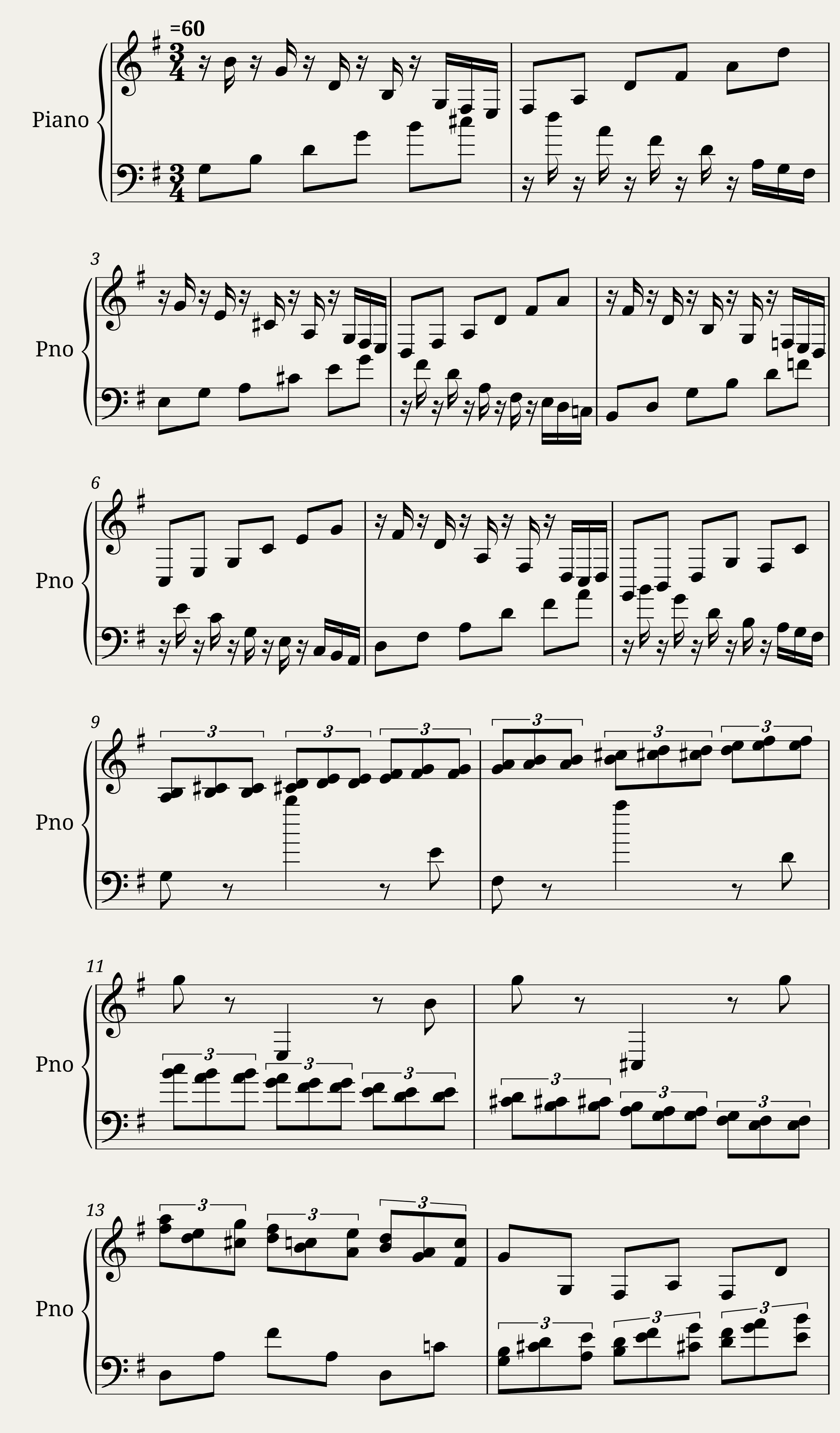 Goldberg Variations - 20 — 1/2
