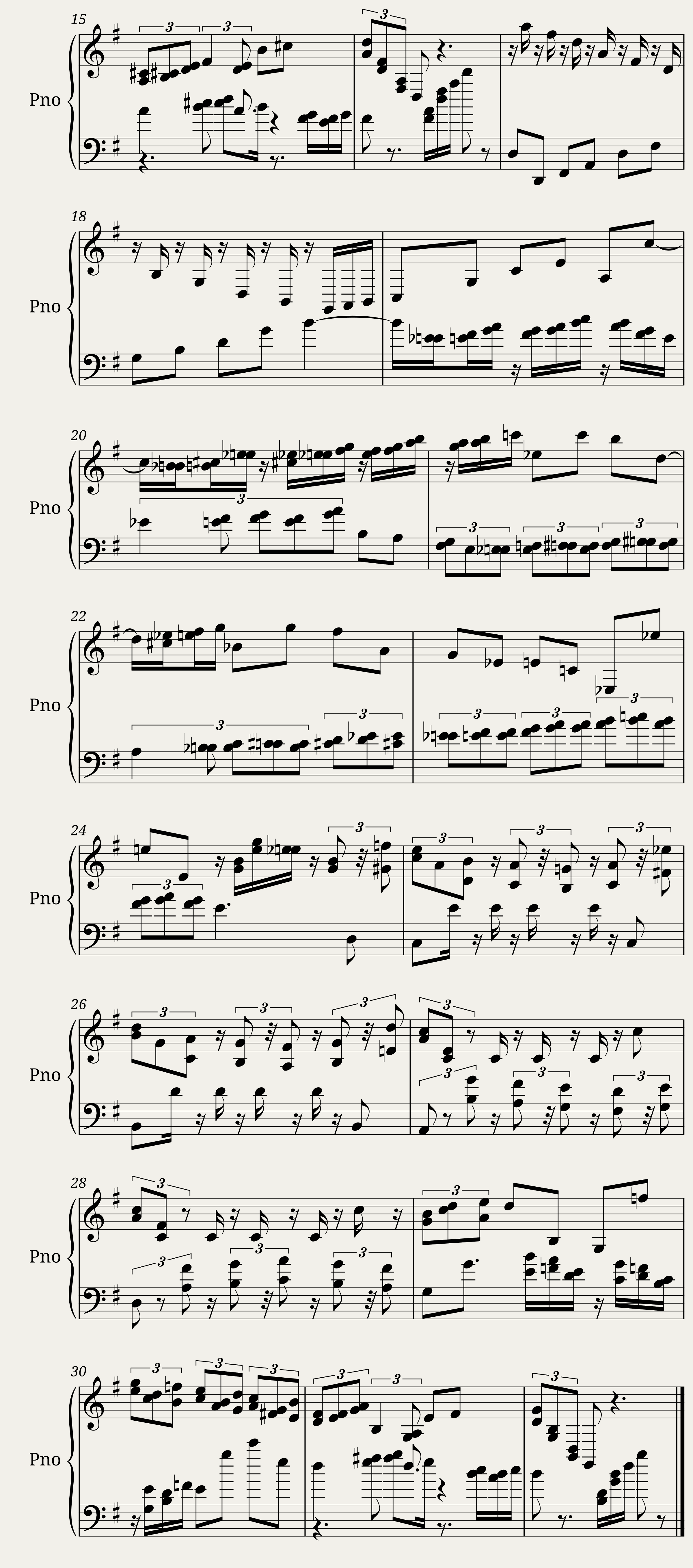 Goldberg Variations - 20 — 2/2