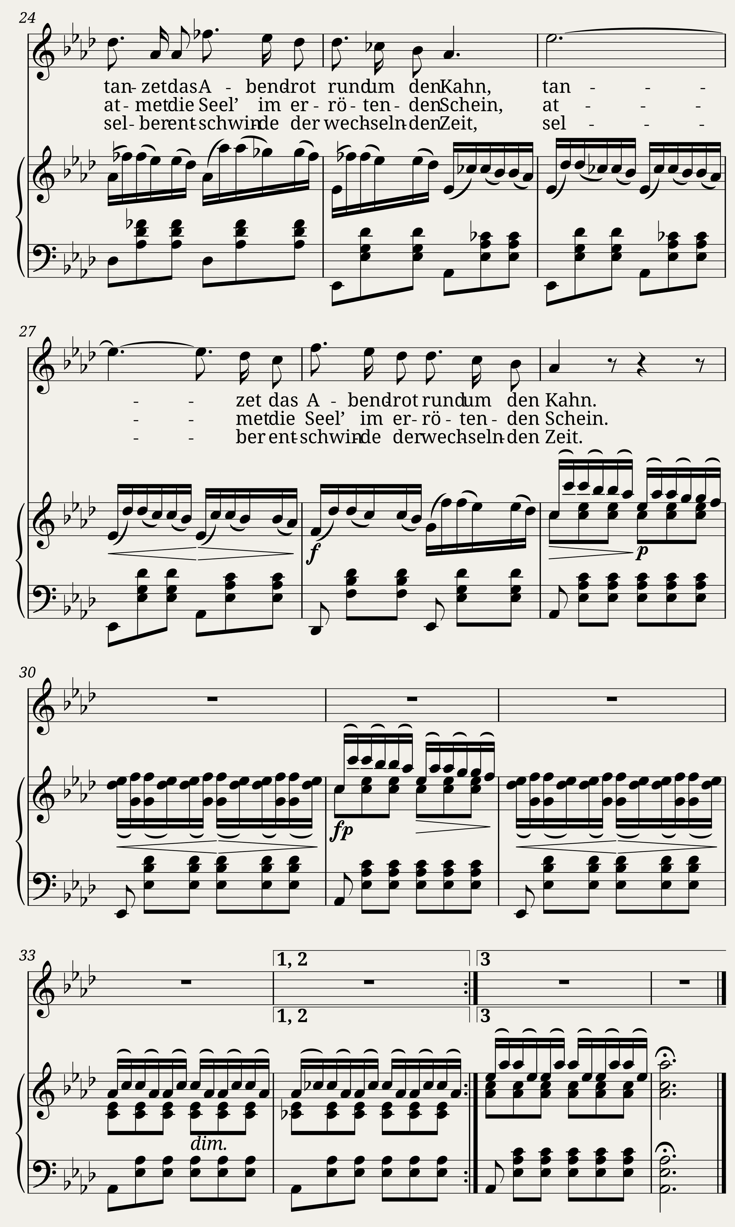 An die Musik — 3/3