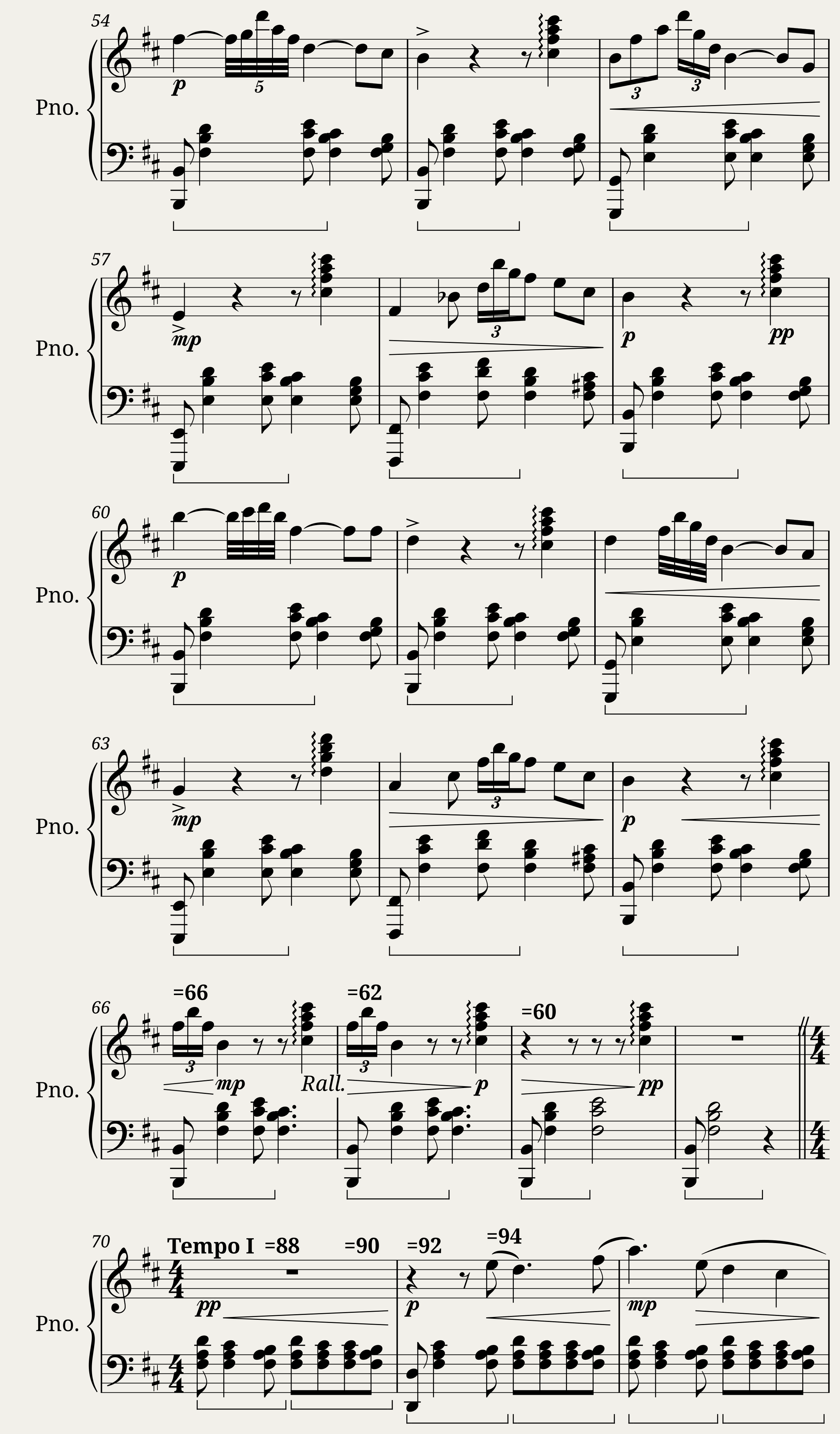 Intermezzo Op. 58 n.3 (a Ennio Morricone) — 3/4