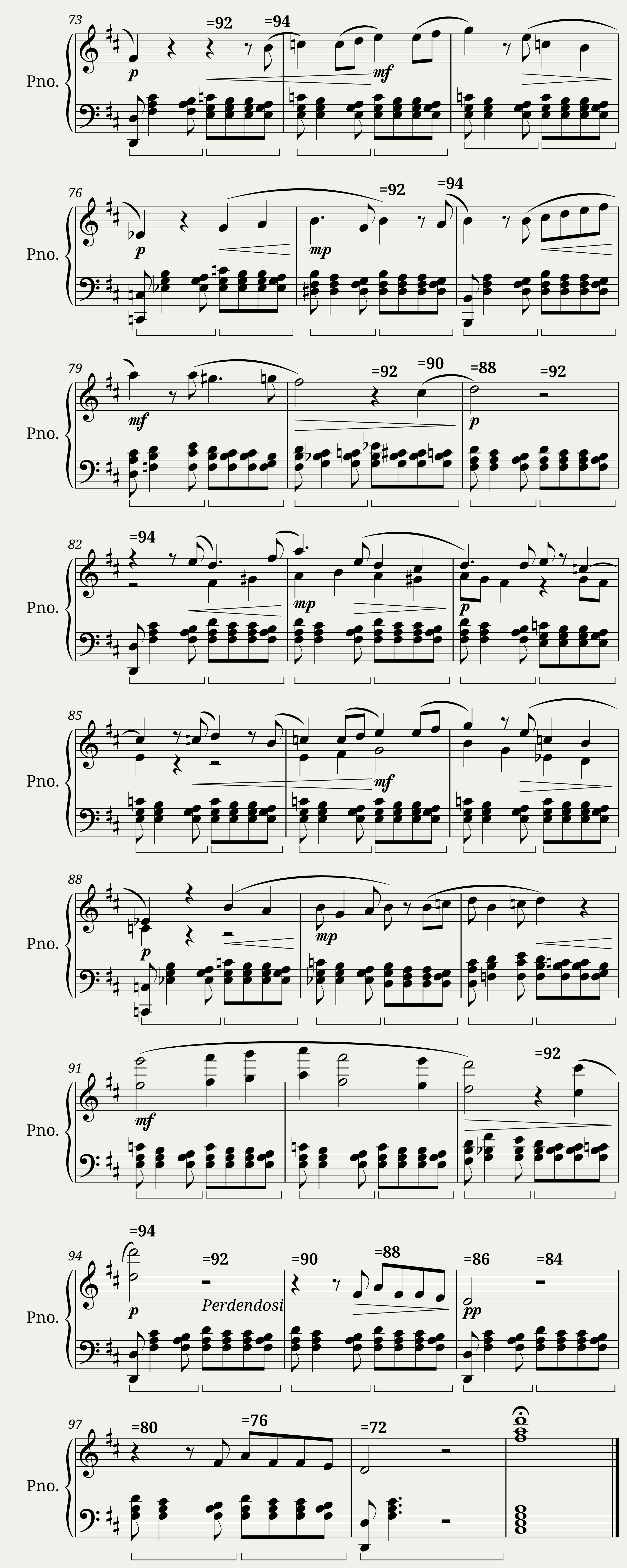 Intermezzo Op. 58 n.3 (a Ennio Morricone) — 4/4