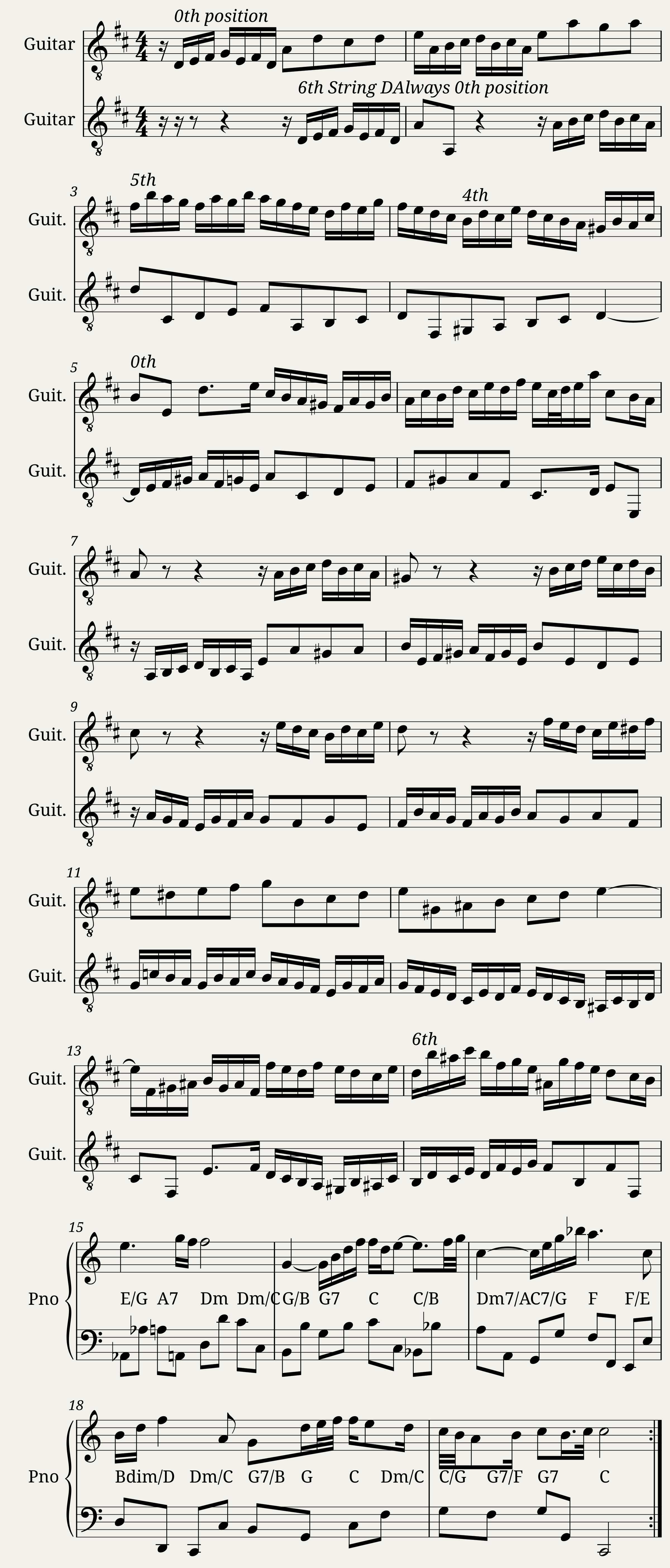 Bach Invention 1