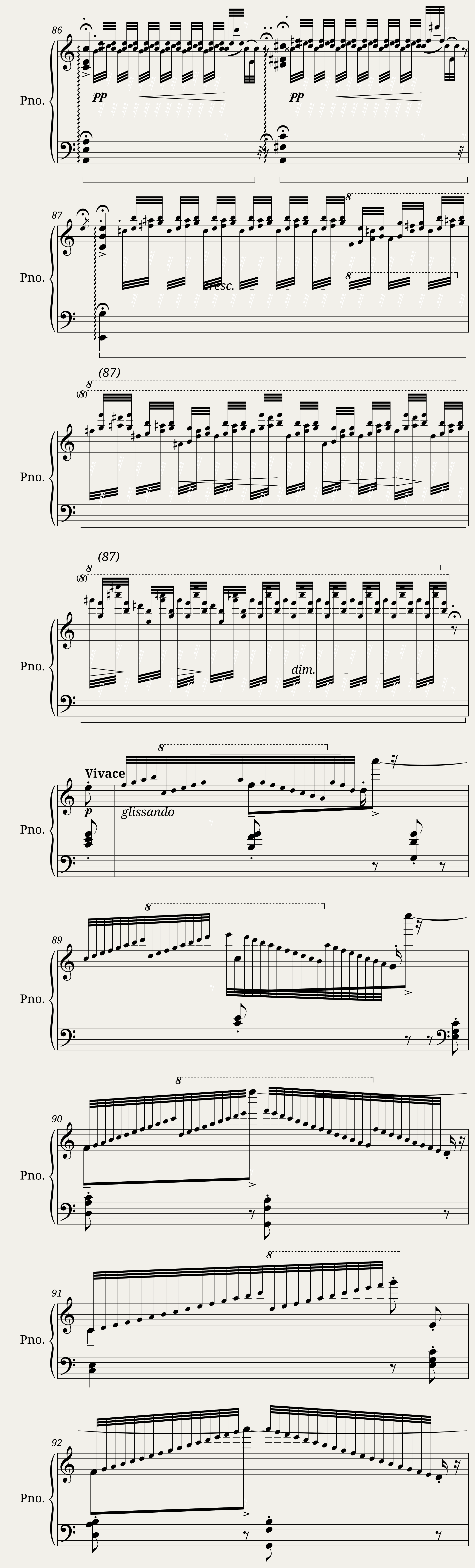 Franz Liszt: Hungarian Rhapsody No.10 in E major — 7/10