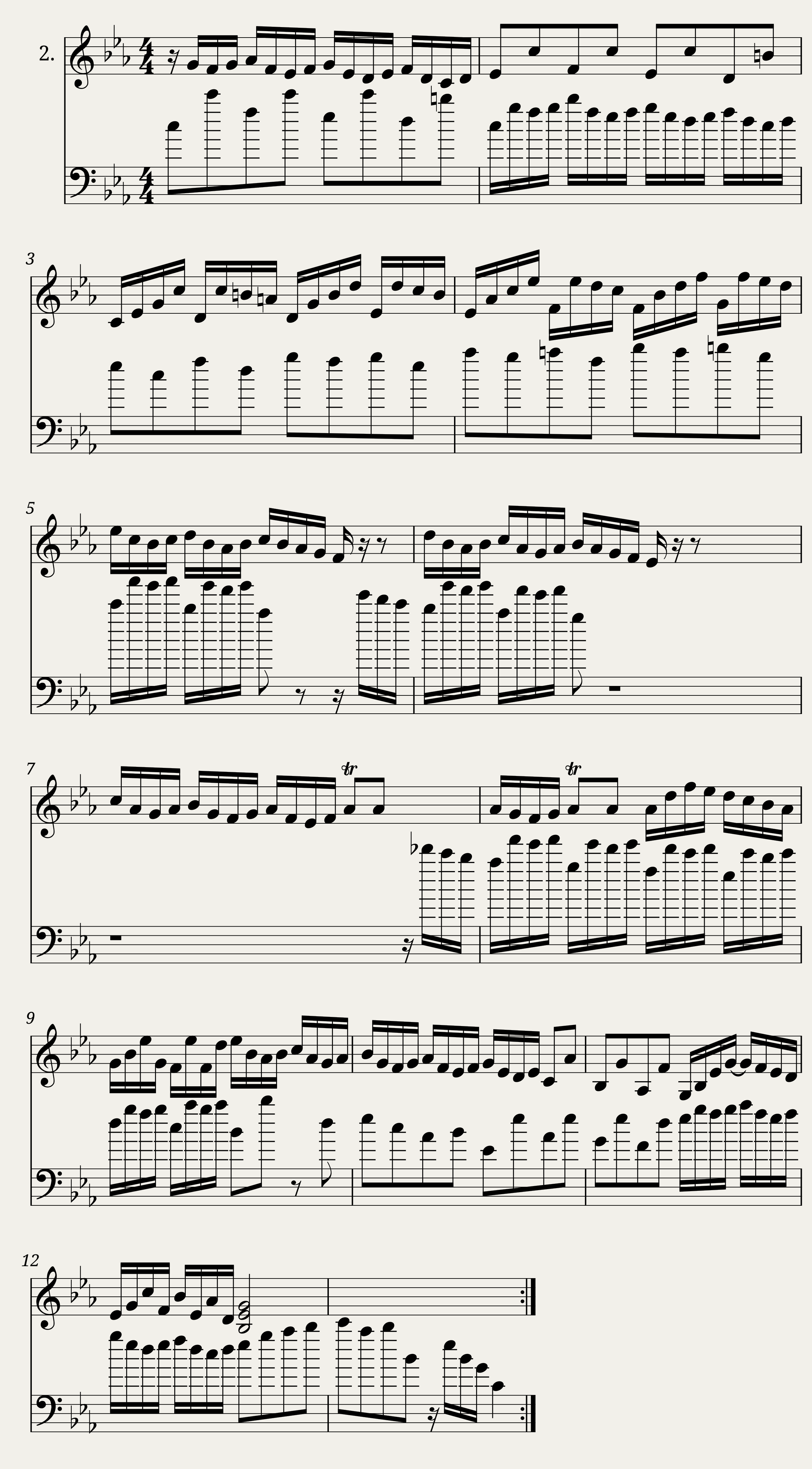 Praeludium II (WT II)
