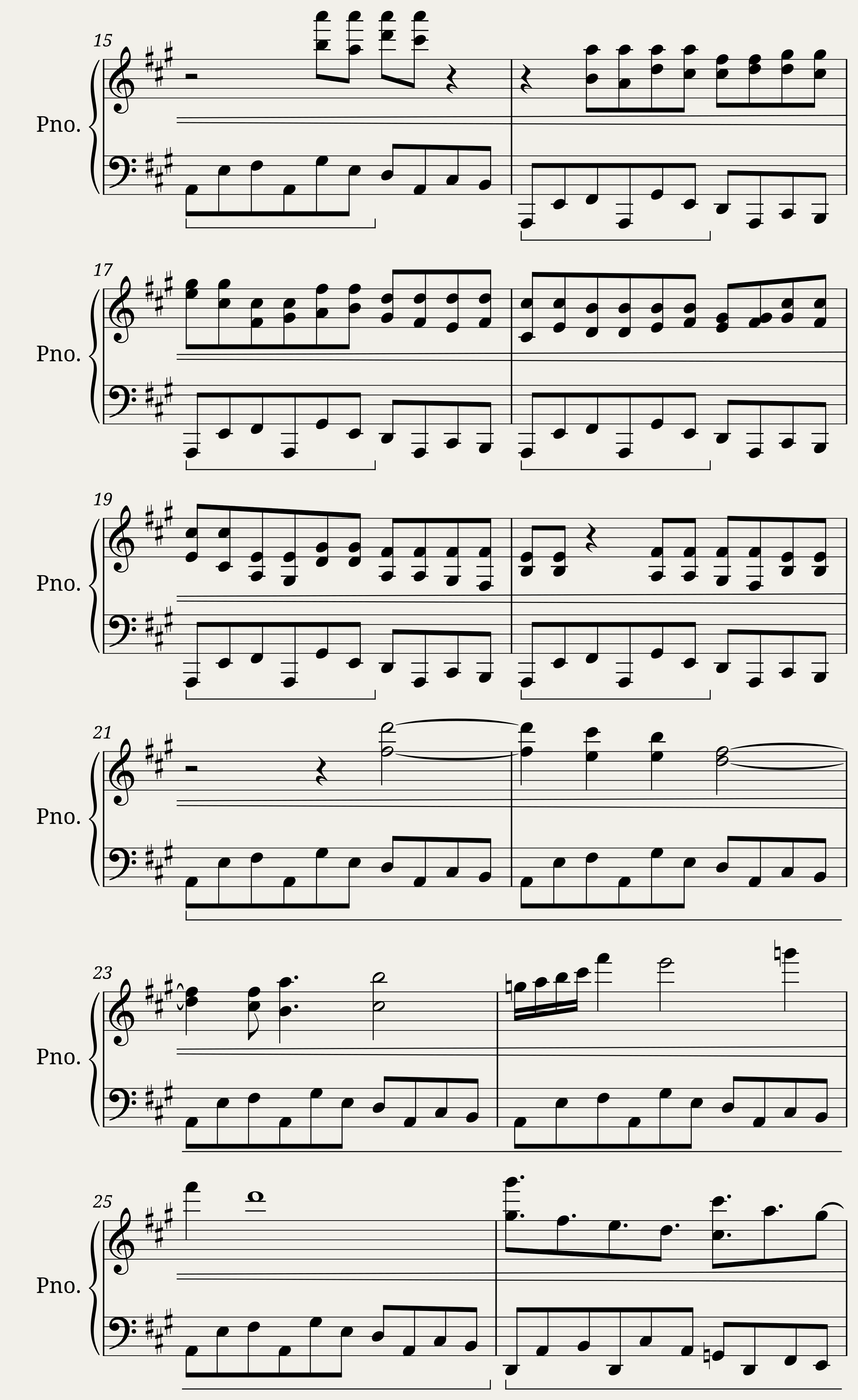 A river - pianosuite; no 03 — 2/3