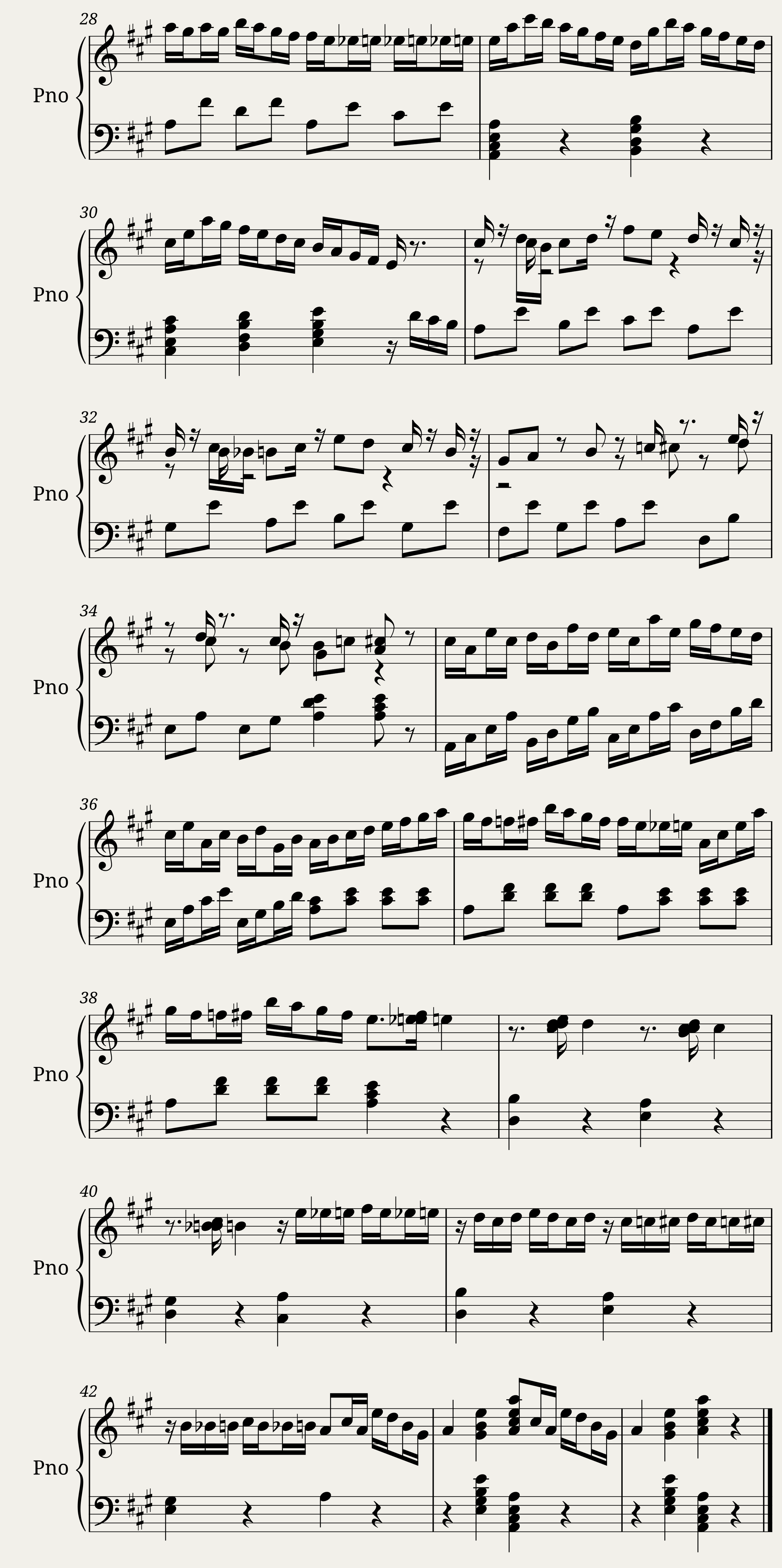 Sonate Opus KV 331 - Variation 6 — 3/3