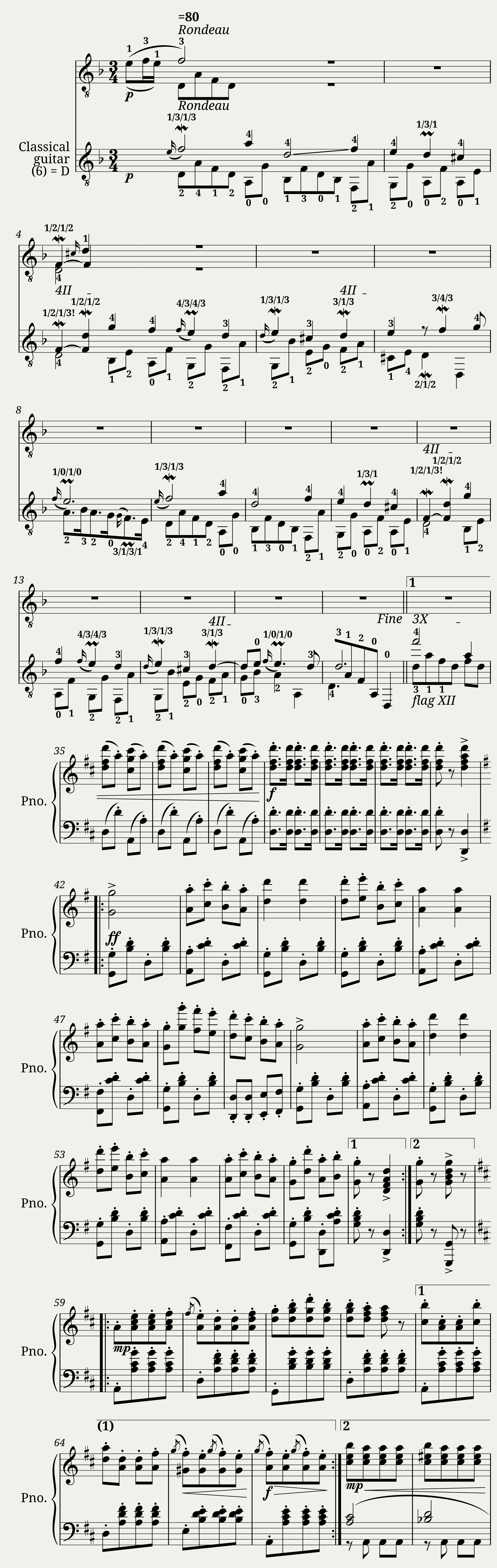 Les Tendres Plaintes - Rameau Jean-Philippe — 1/2