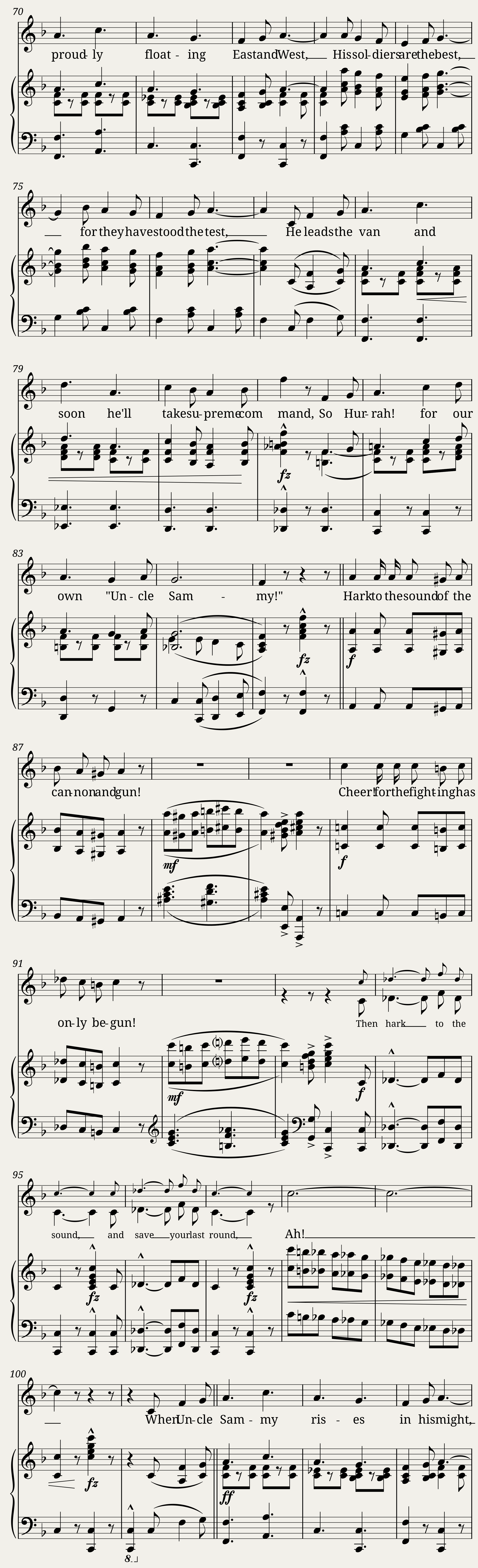 Uncle Sammy - Song Version — 3/4
