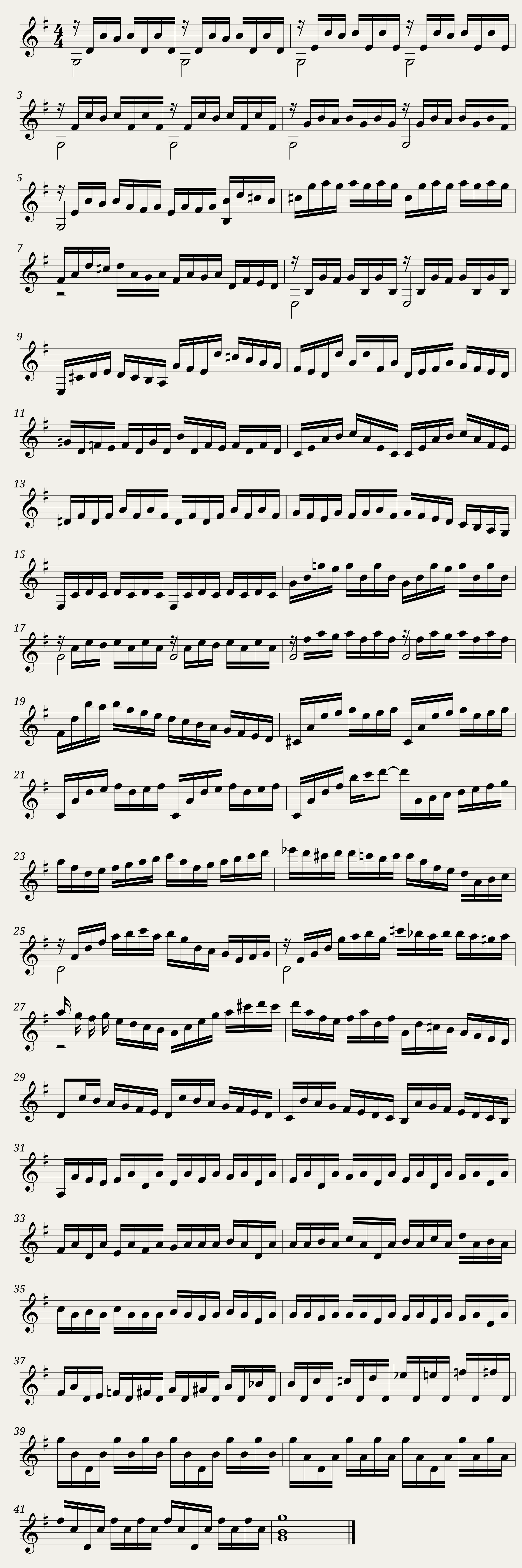 Bach cello suite no 1 prelude