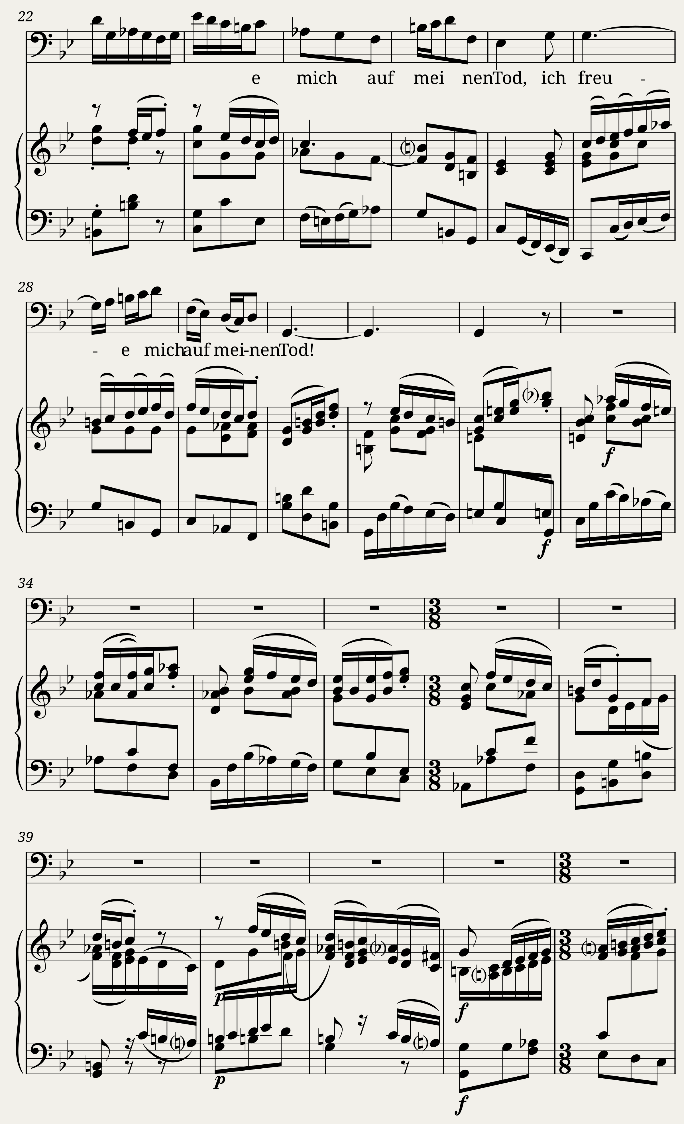 Jesu meiner Seelen Wonne - Johann Sebastian Bach — 2/2