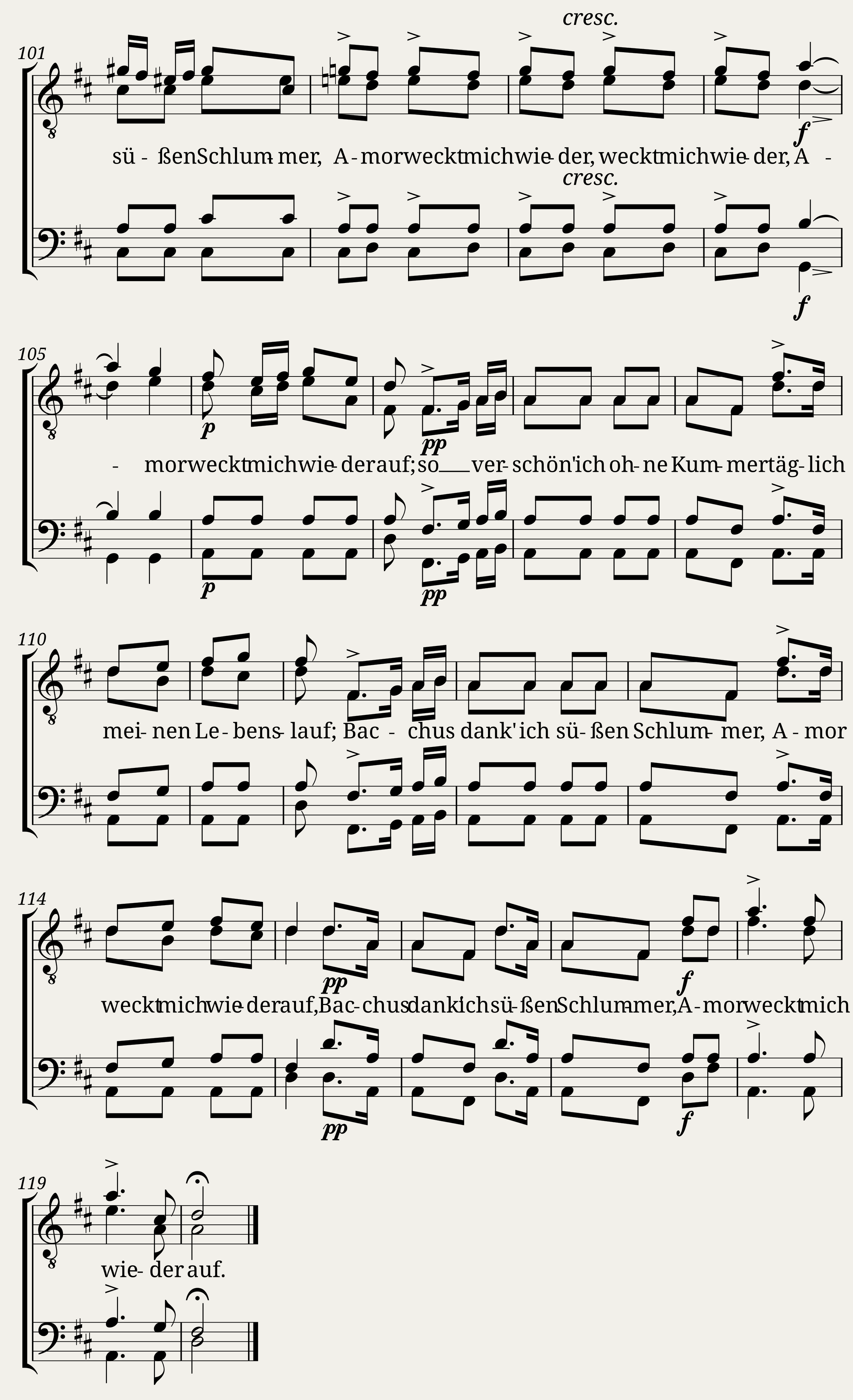Wein und Liebe - Franz Schubert — 4/4