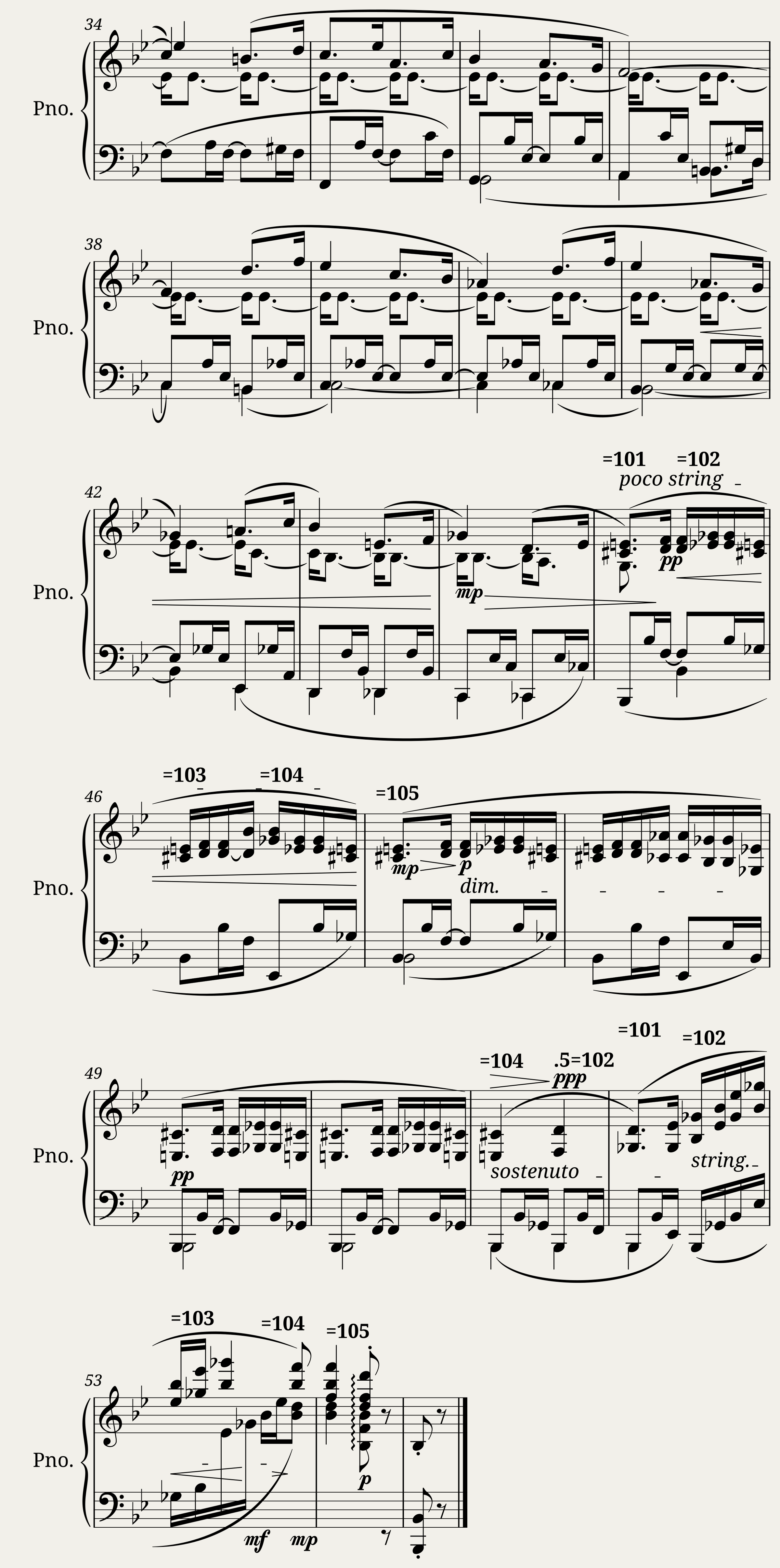 Brahms - Intermezzo in Bb — 2/2
