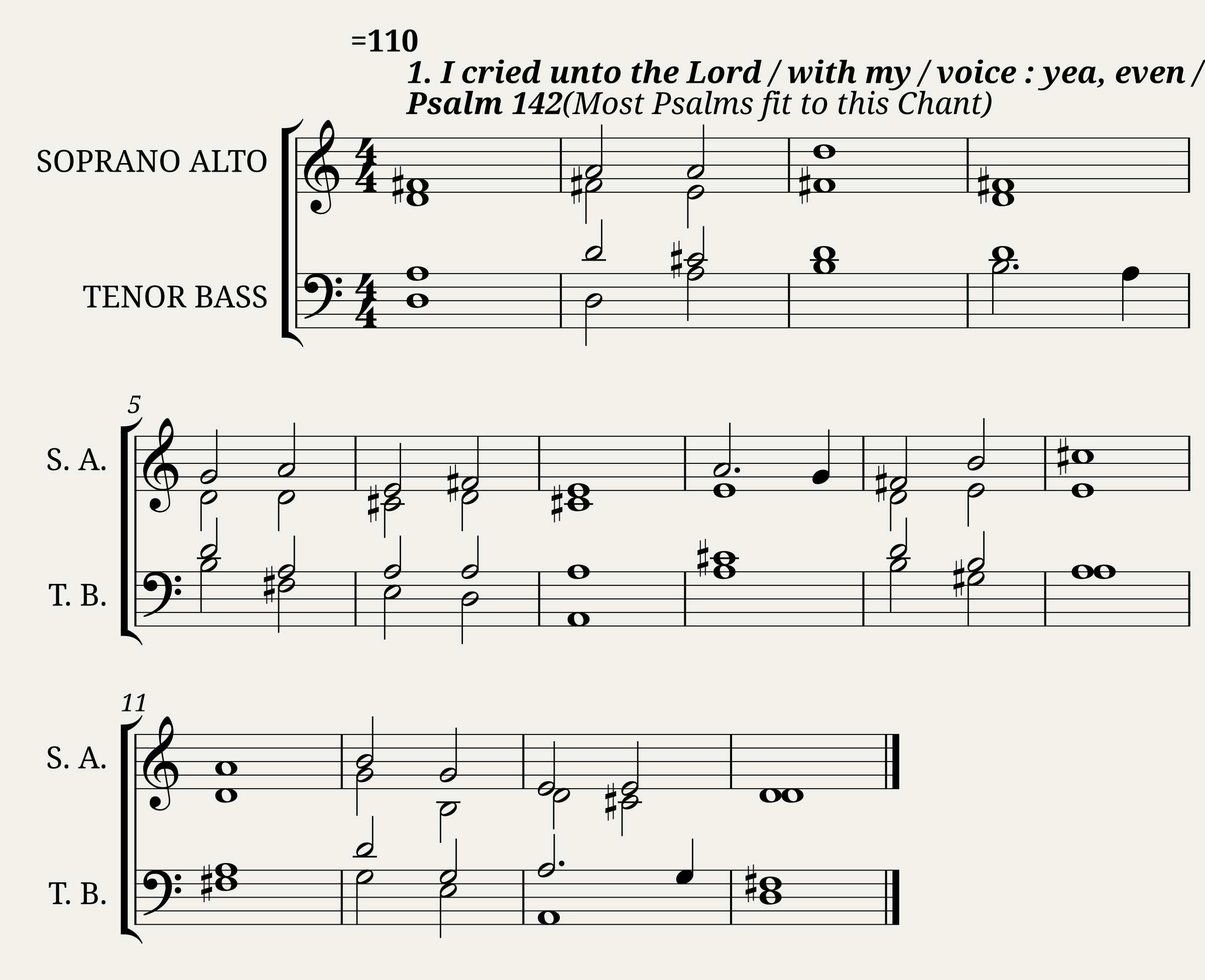 Psalm Chant - David Passmore