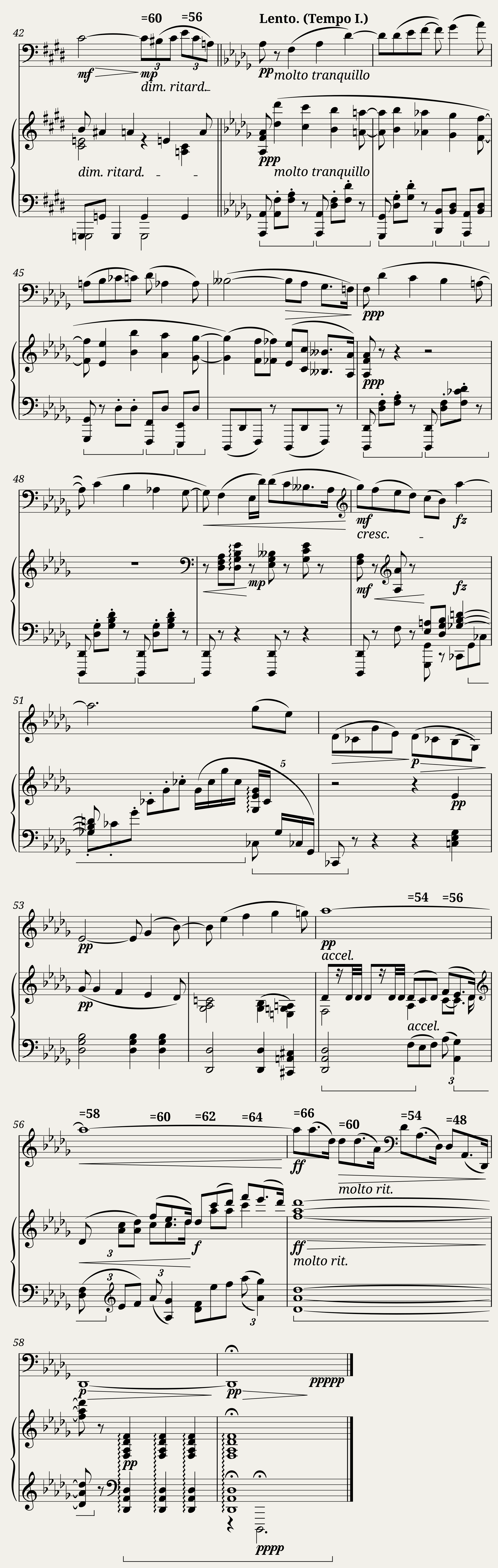 Dvorak - Klid - Waldesruhe - Silent Woods — 4/4