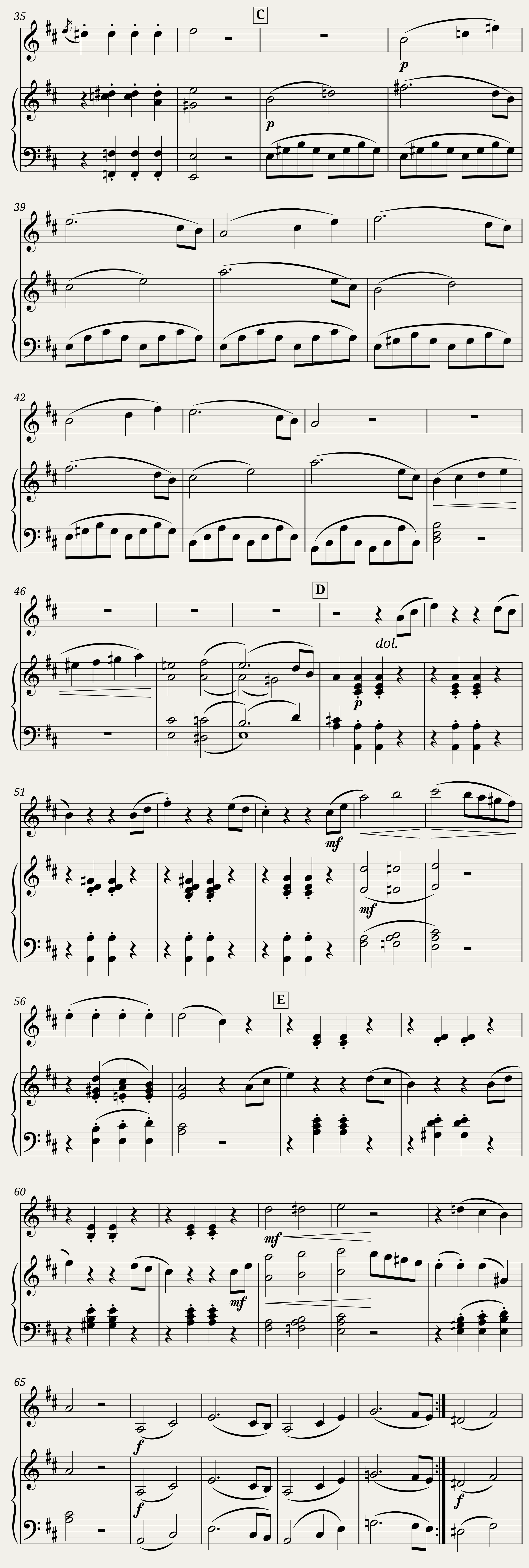 Sonatina op.137/1 Allegro F. Schubert — 2/6