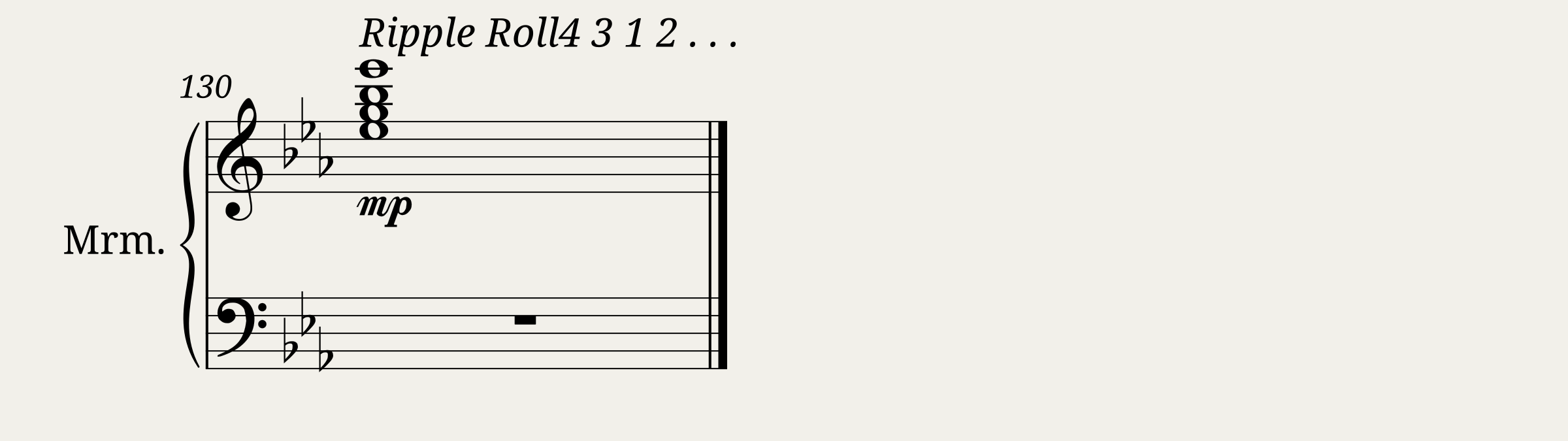 Forgotten Memories (Marimba Solo) — 6/6