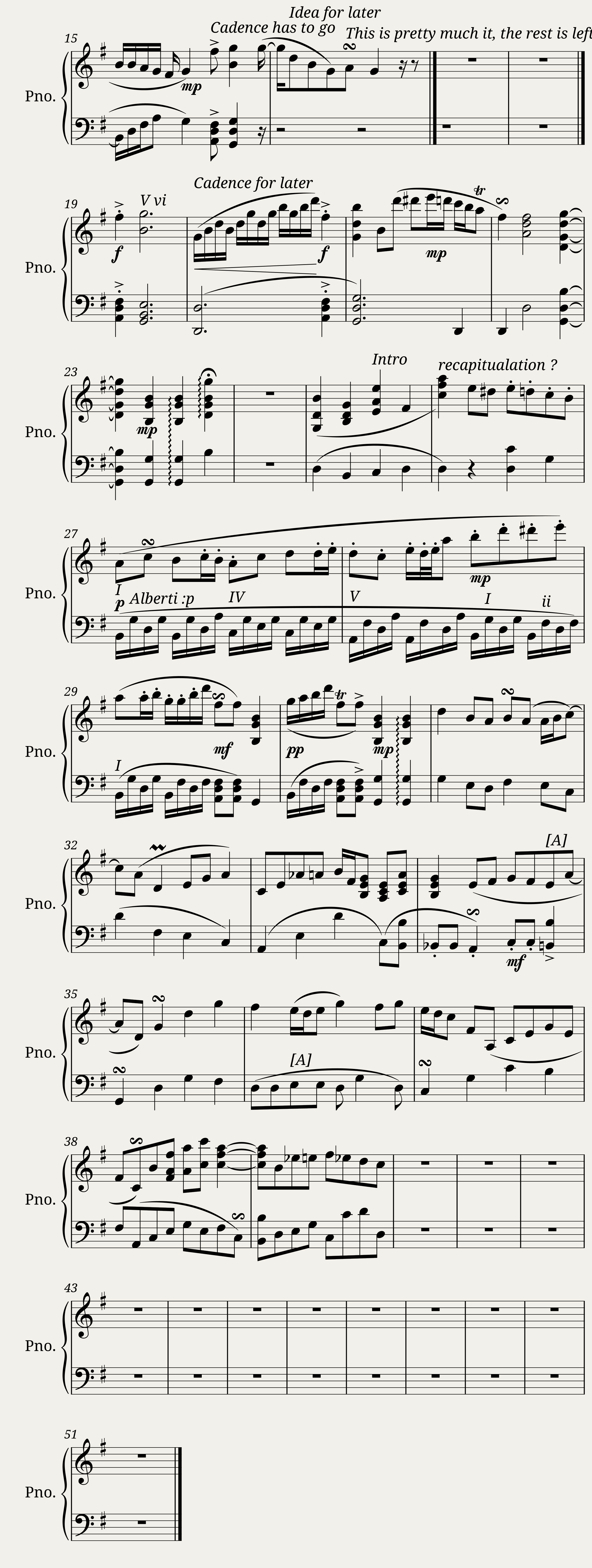 G major Sonatina - most of subject A — 2/2