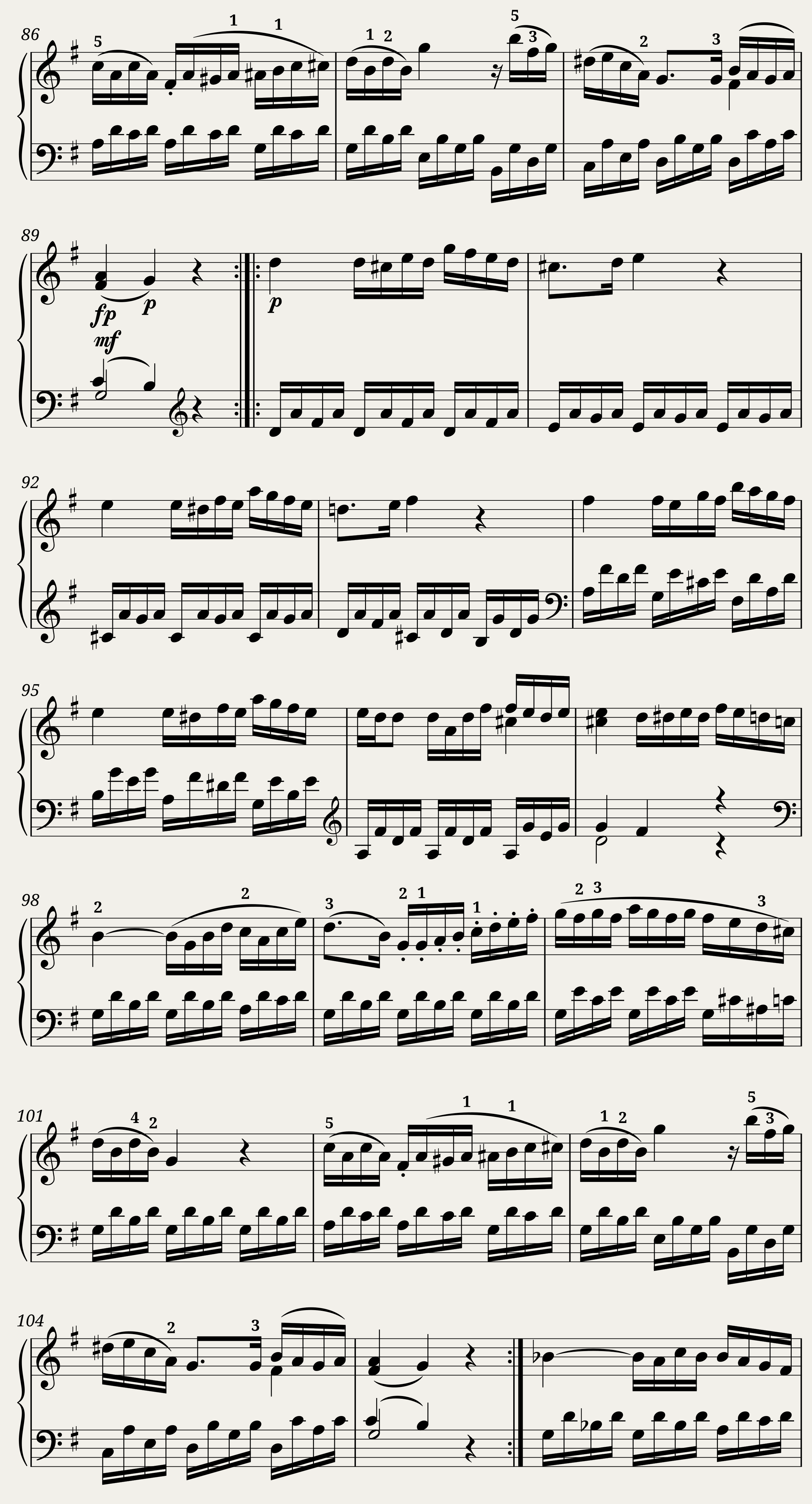 Sonata In C Major Wolfgang Amadeus Mozart — 6/10