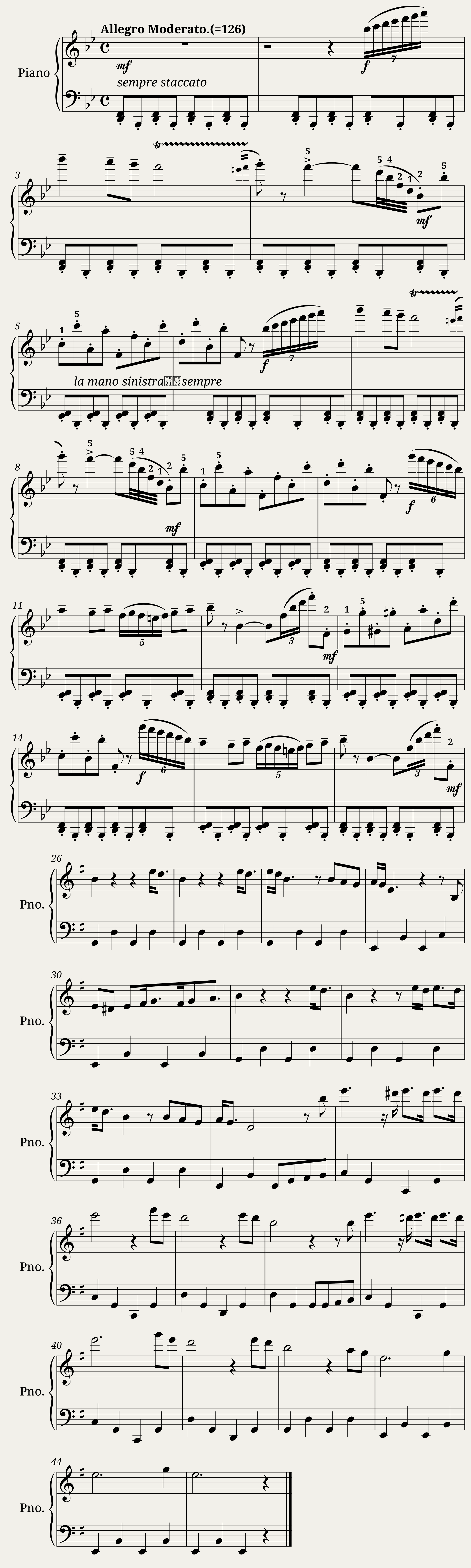 Chinese Dance - The Nutcracker Suite - Peter Tchaikovsky — 1/2