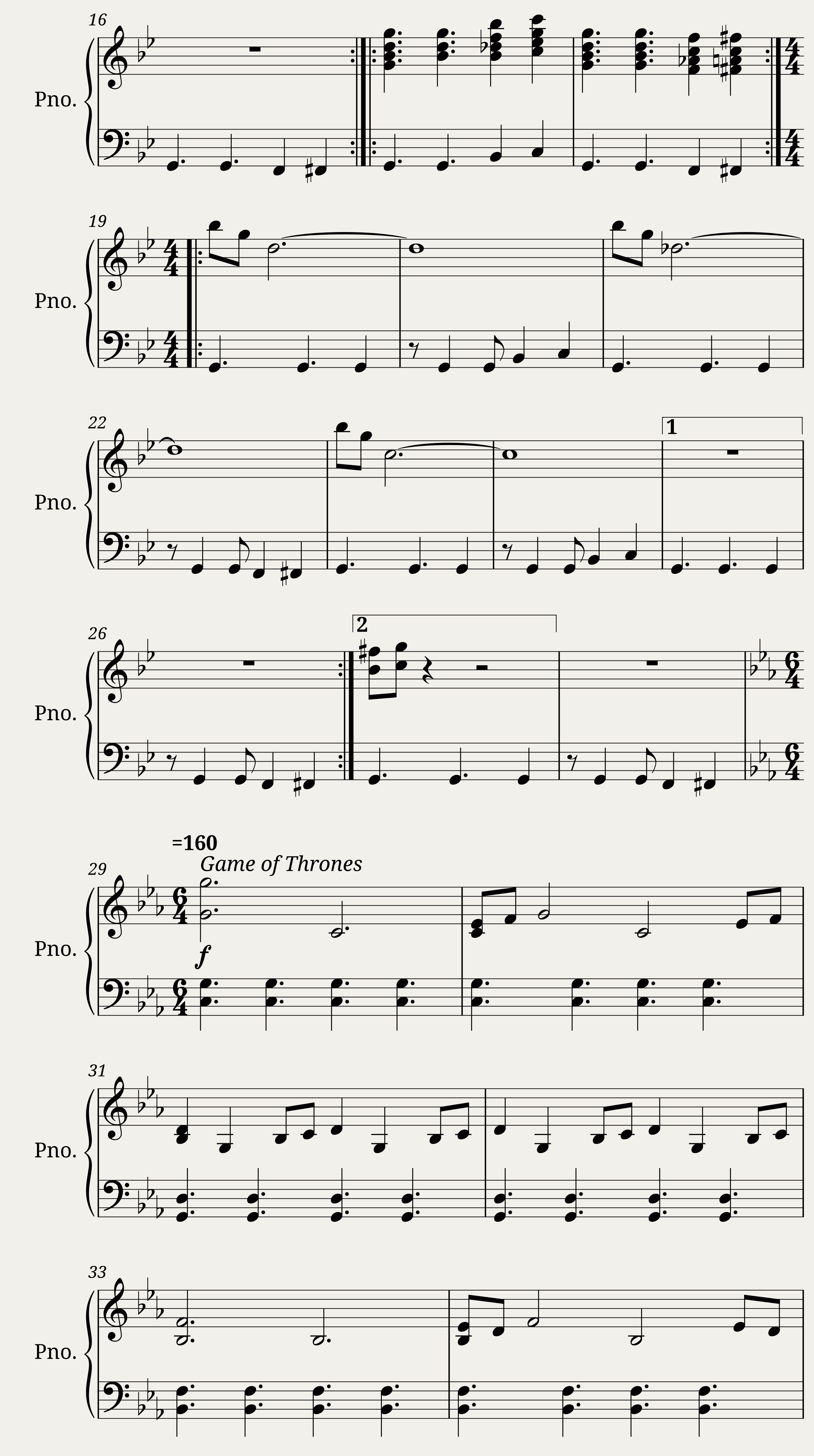 Entertainment Medley — 2/4