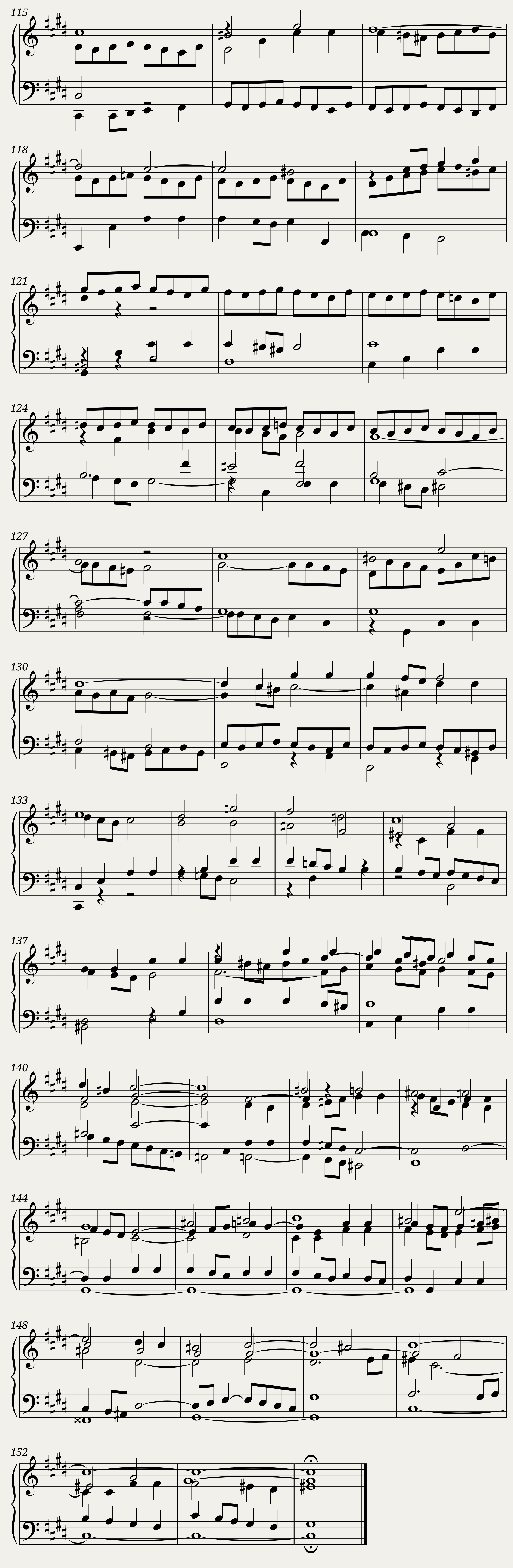 Prelude and Fugue 4 - OpenWTC — 7/7