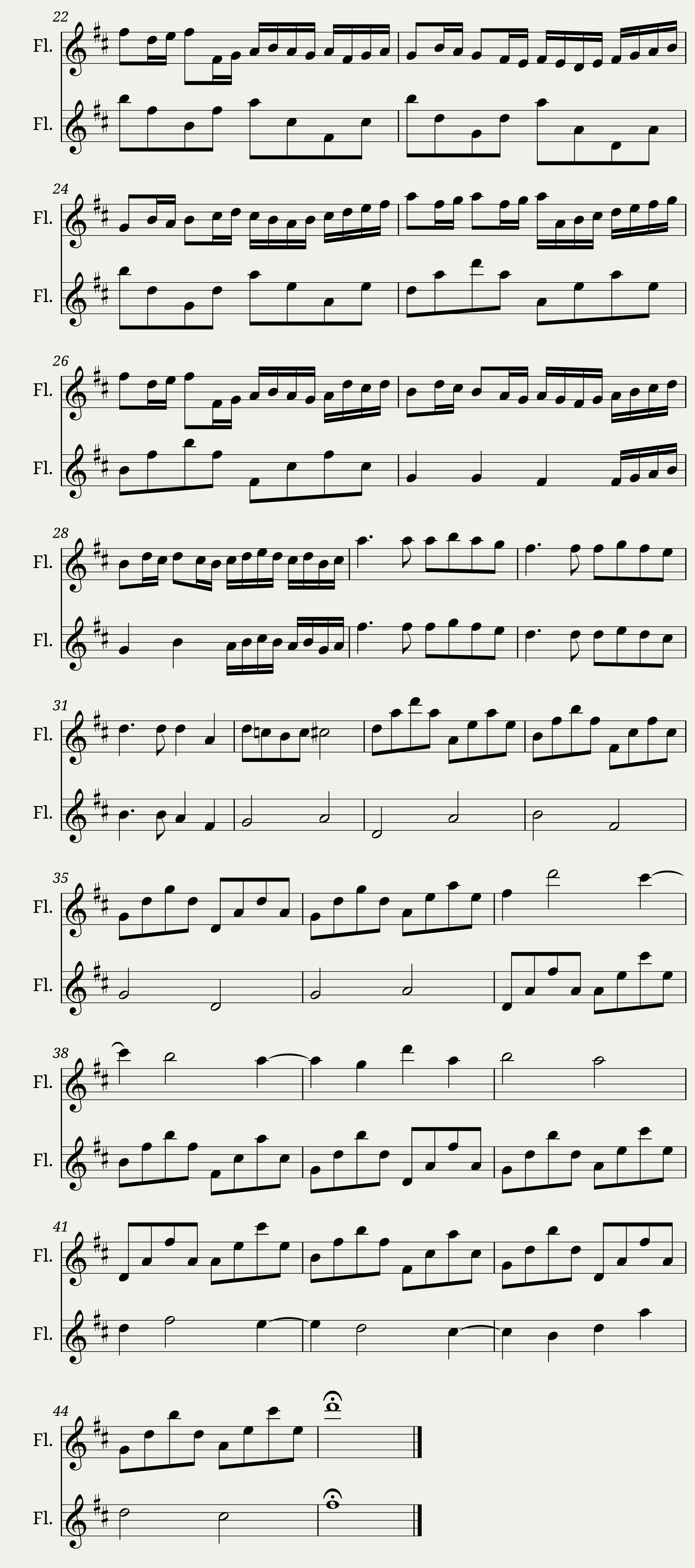 Canon in D — 2/2