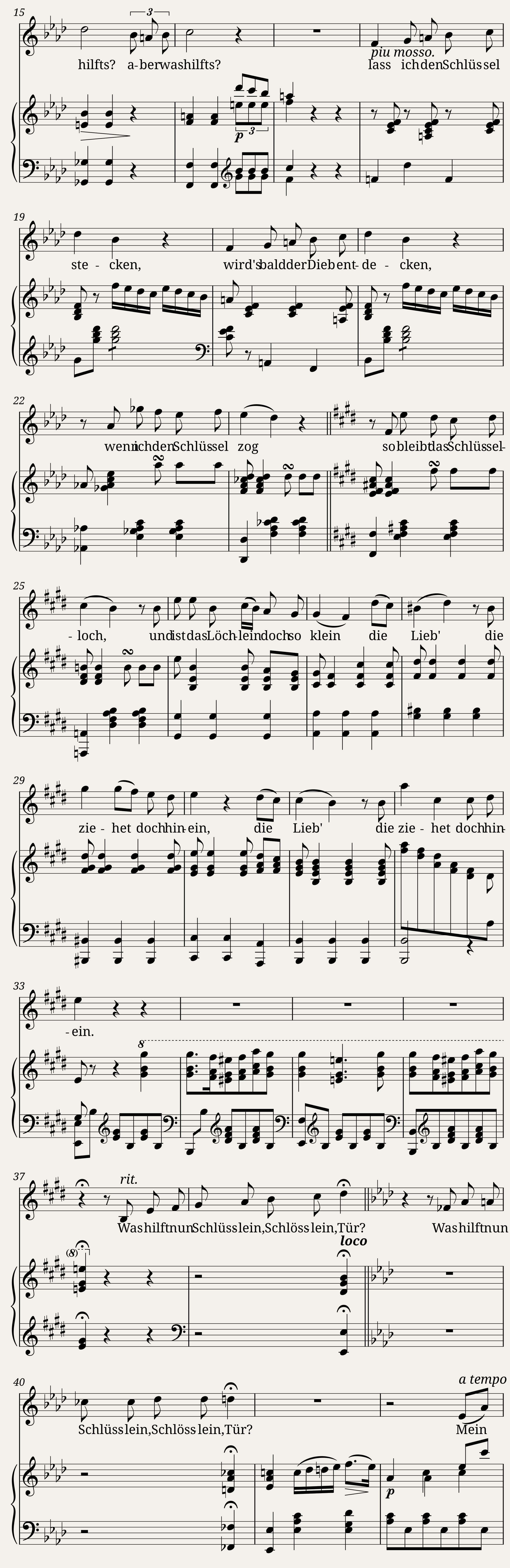 An meine Zither — 2/2