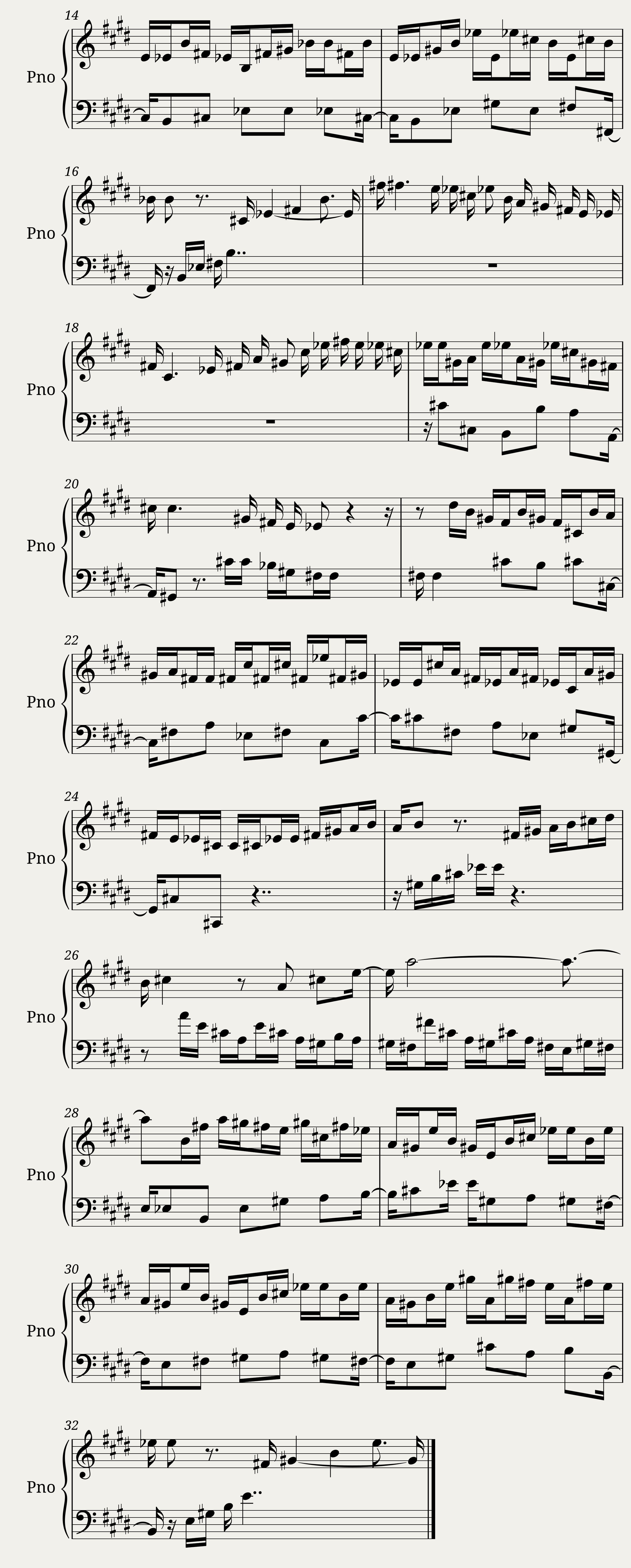 French Suite no. 6 in E major — 2/2
