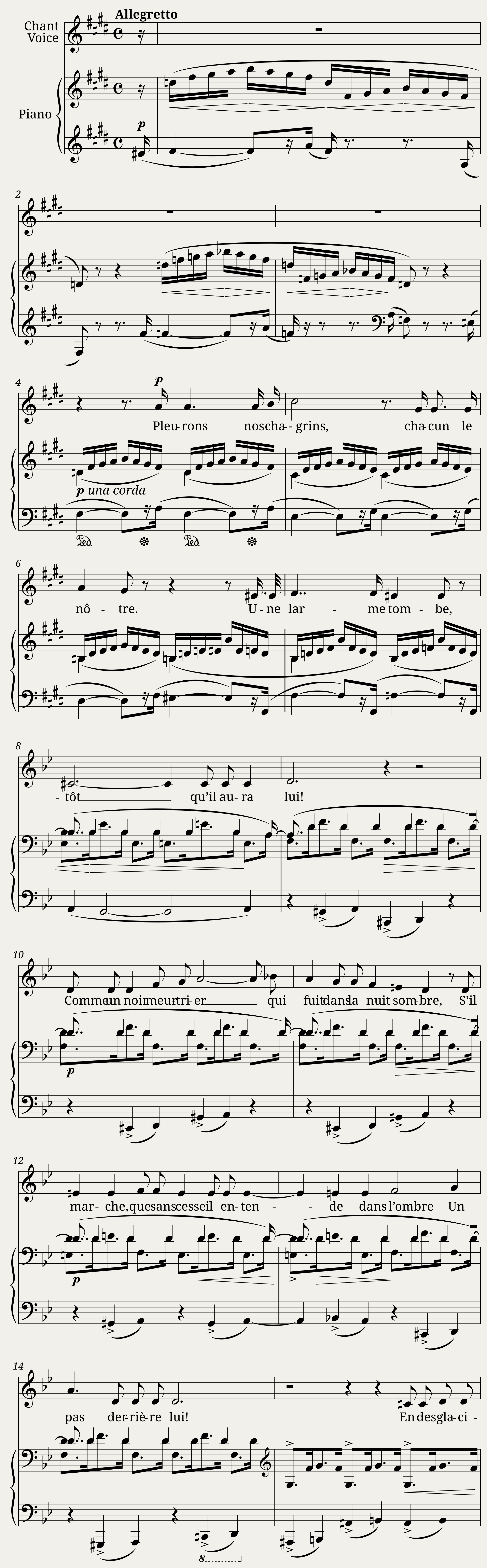 Larmes — 1/4