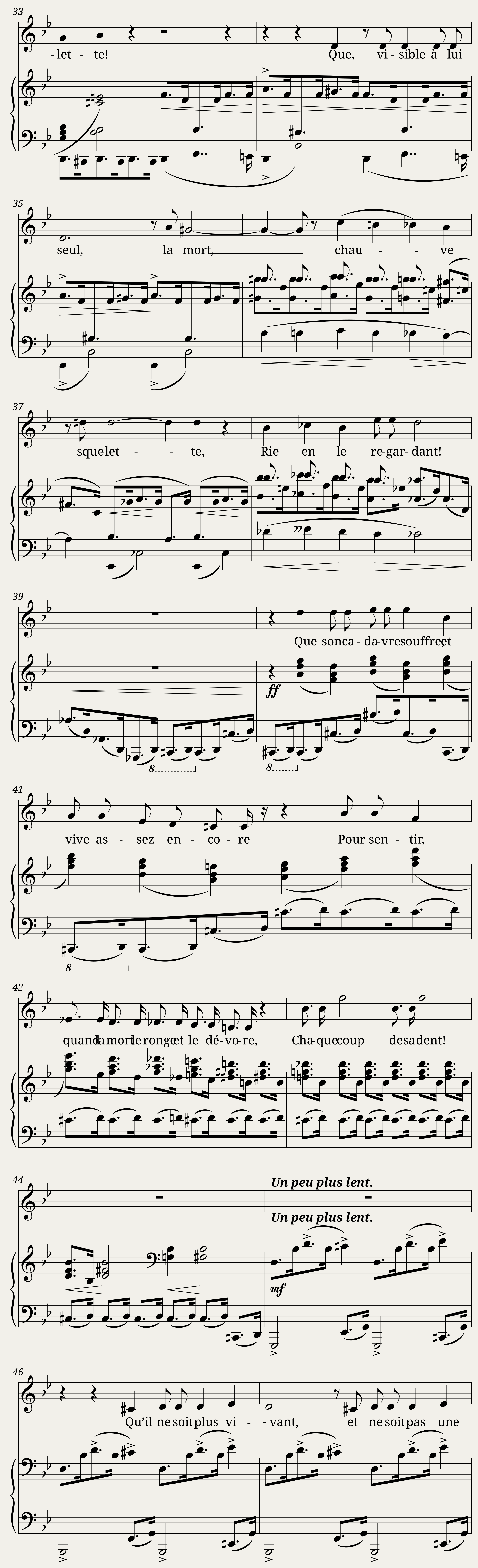 Larmes — 3/4
